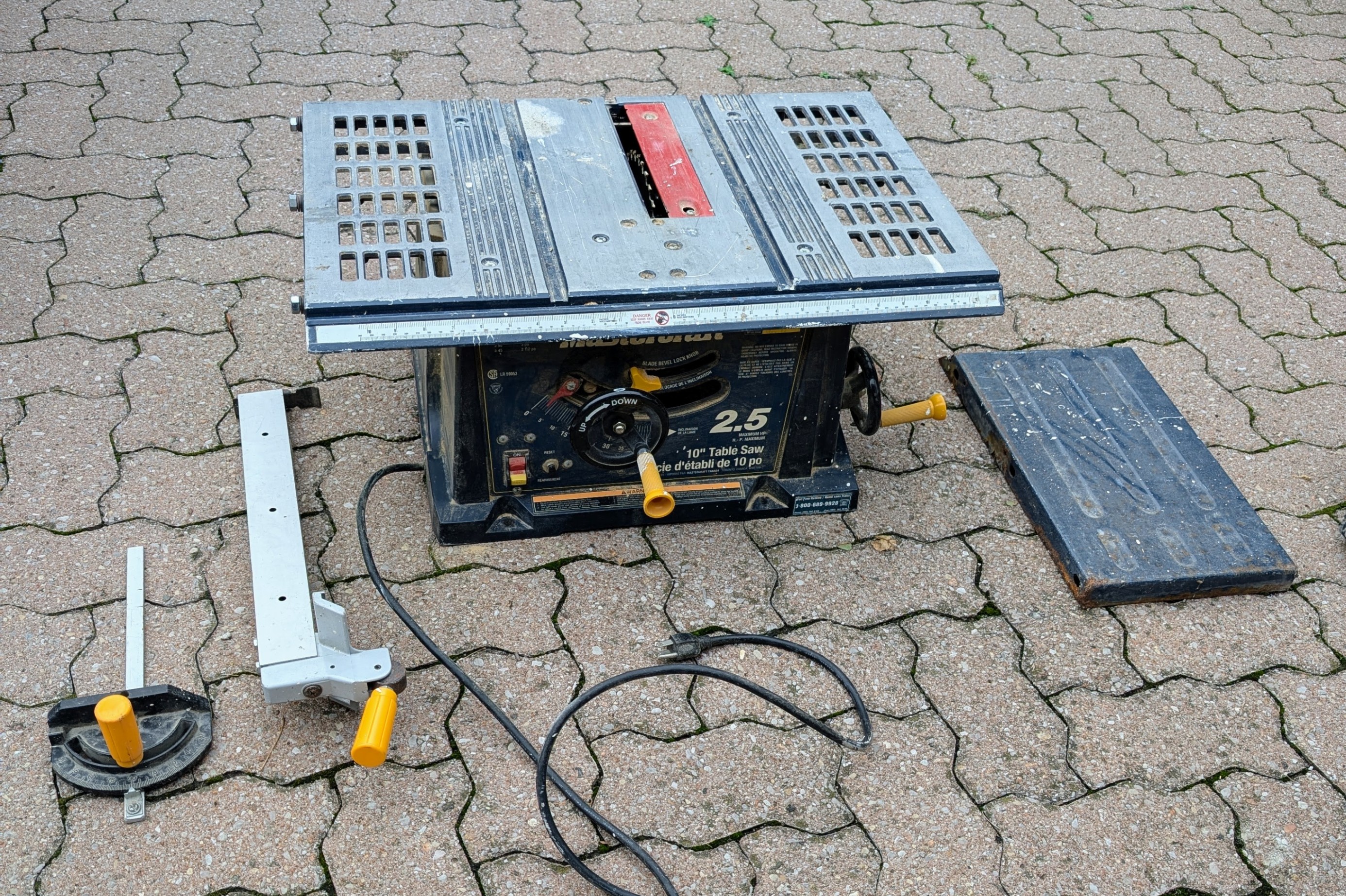 Mastercraft 10" Table Saw
