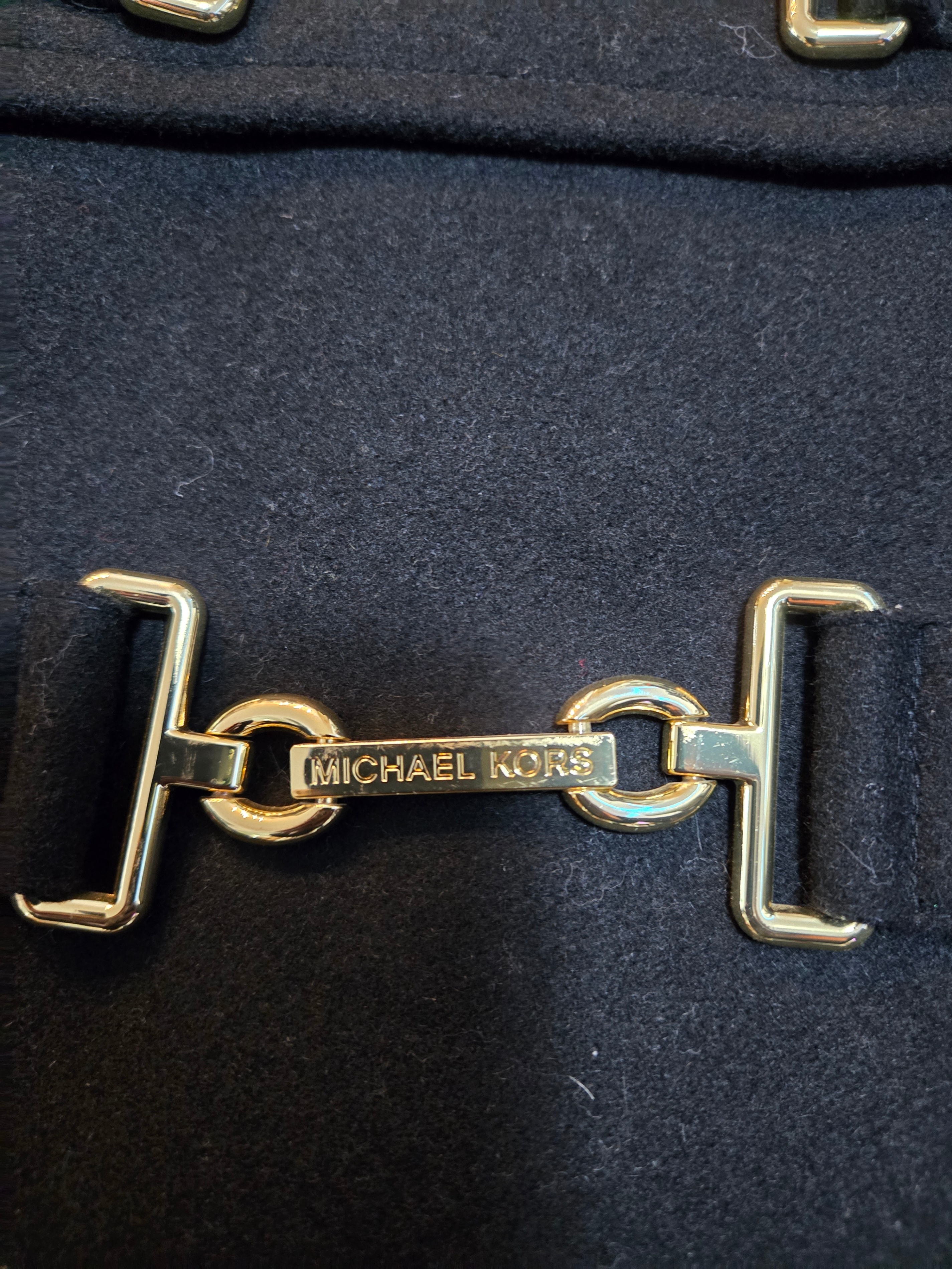 Michael Kors Black Wool Coat - photo 2