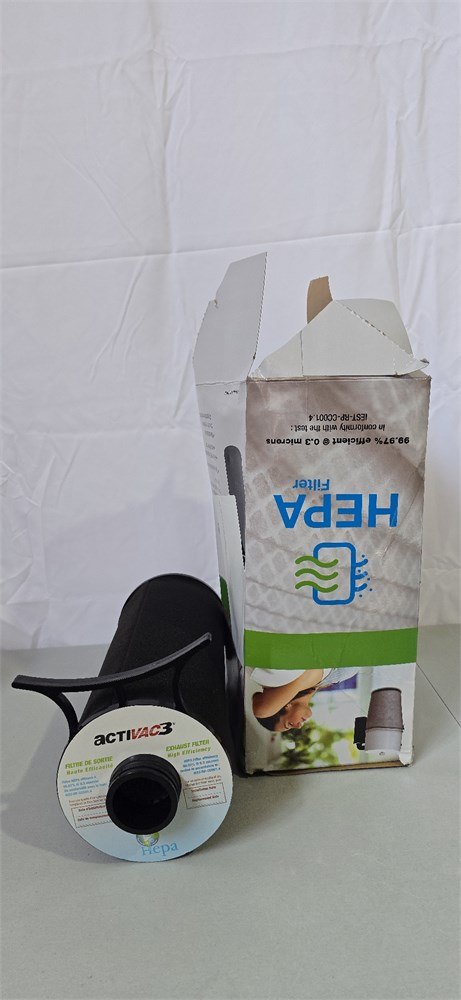 DrainVac ActiVac 3 HEPA Central Vacuum Filter Muffler - photo 3