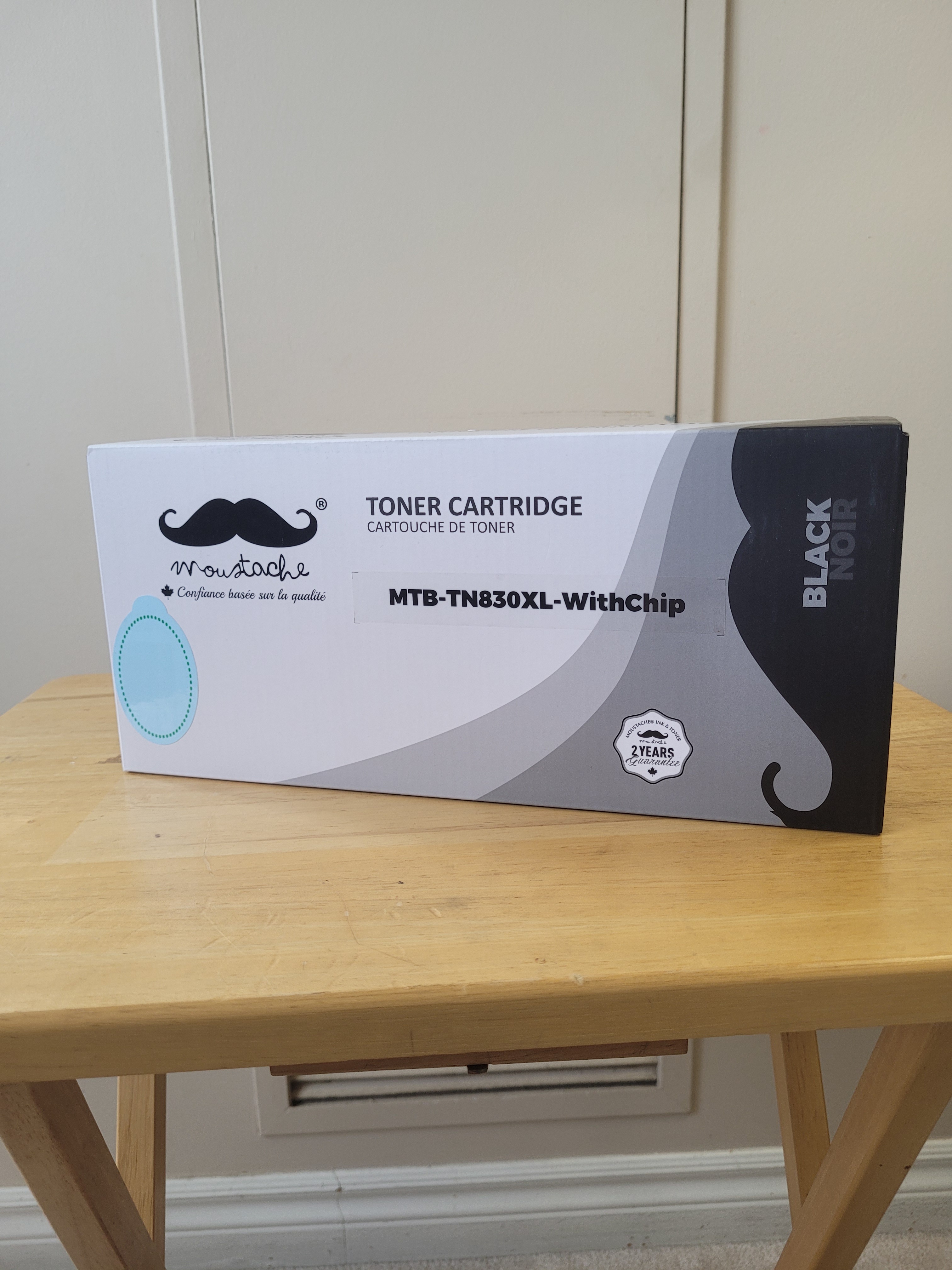 NEW Moustache TN830XL Compatible Black Toner Cartridge w/ Chip