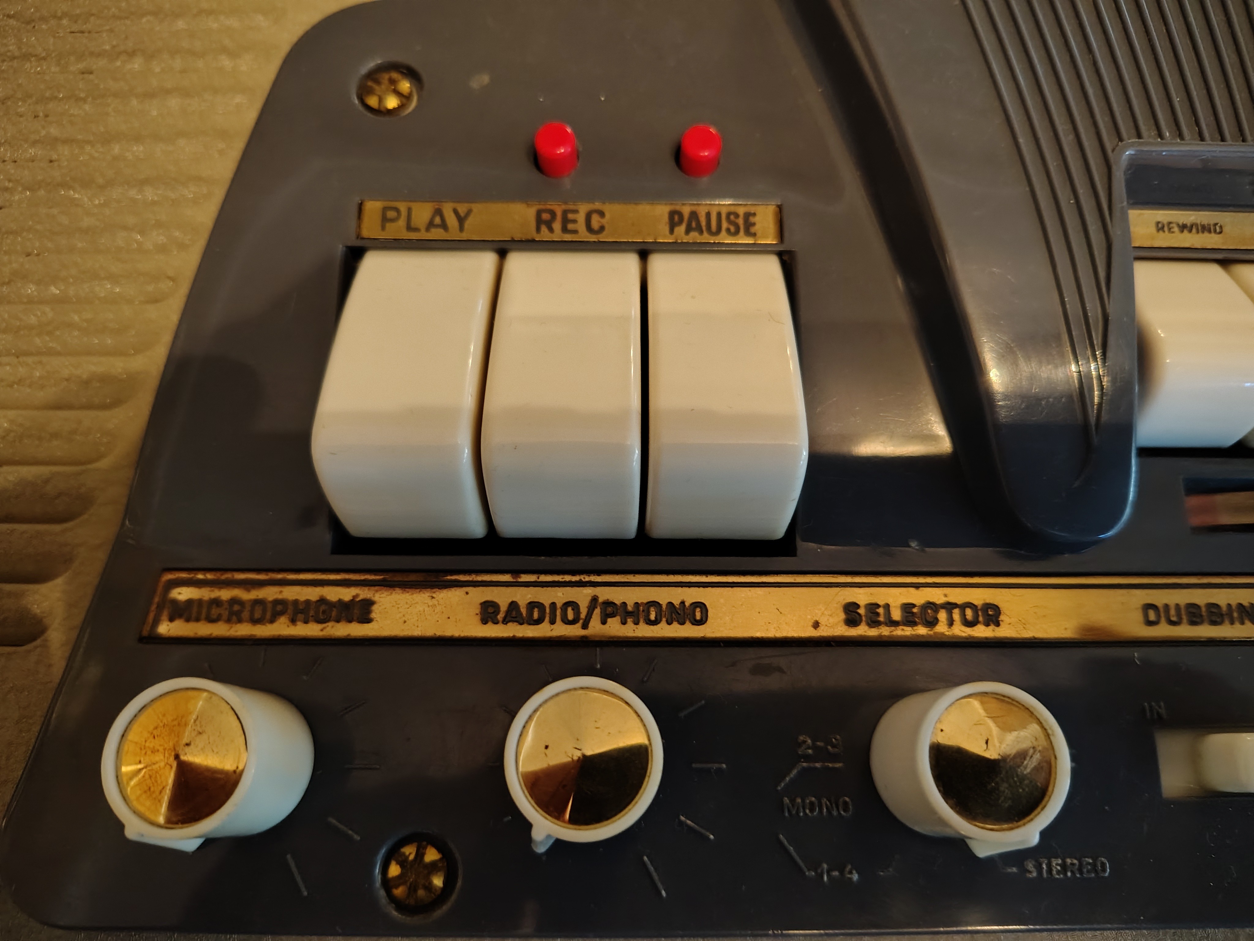Vintage Phillips EL 3536 4-Track Reel To Reel - photo 4