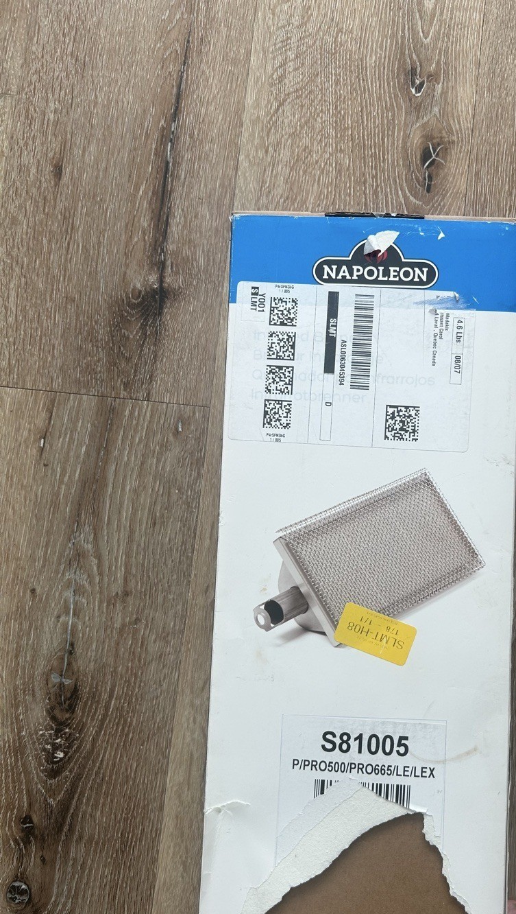 Napoleon S81005 Infrared Side Burner - New (Box Damaged)