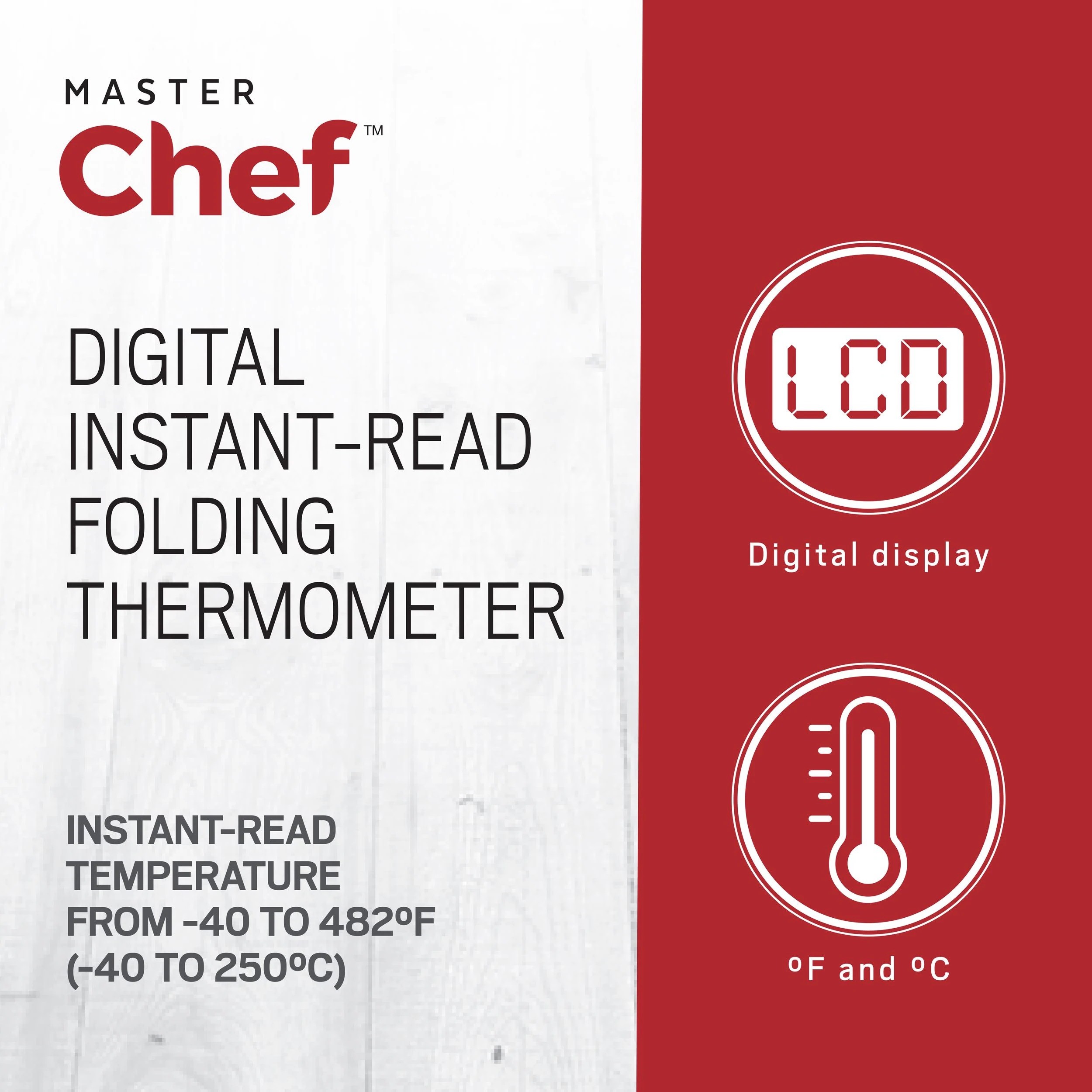 MASTER Chef Folding Digital Food Thermometer - photo 4