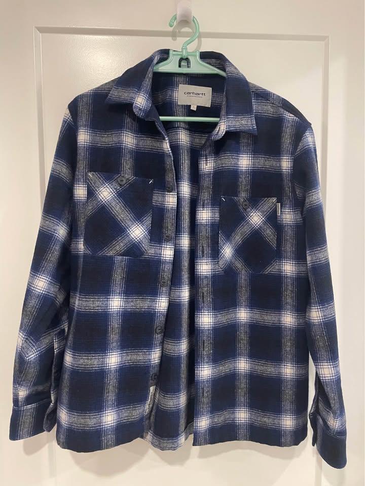 Charrtt WIP Halleck Plaid Wool Bleed Shirt - Size S - photo 3