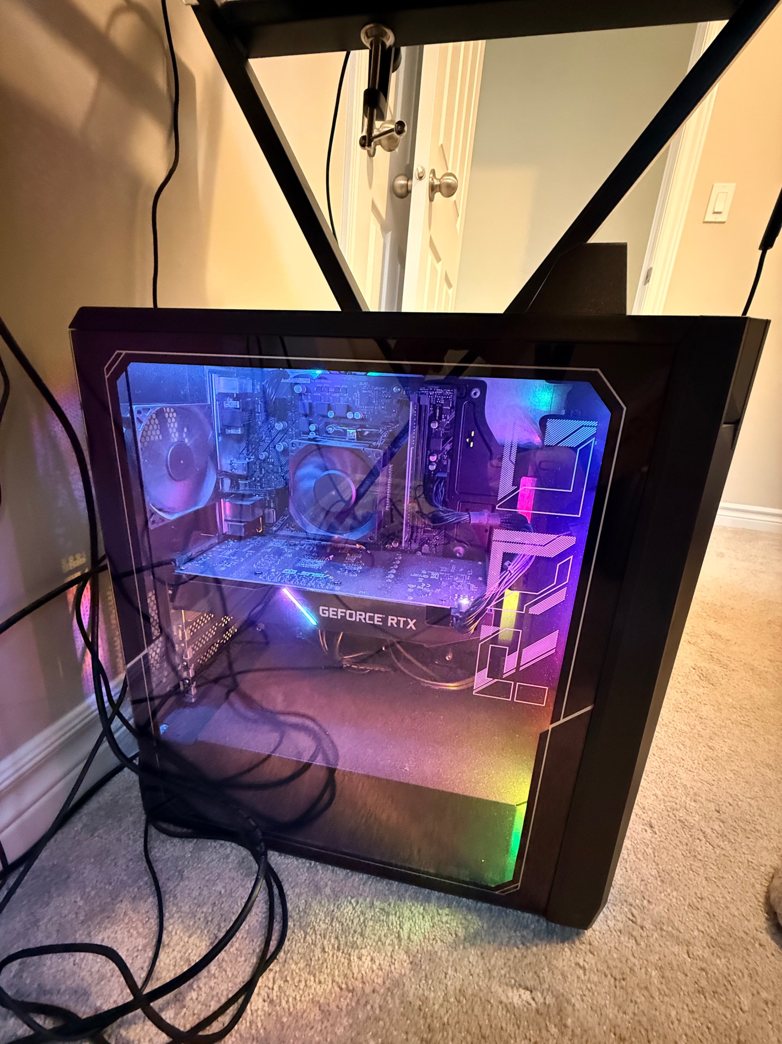 Gaming PC Desktop with AMD Ryzen 5 3600X and RTX 2060 Super - photo 2