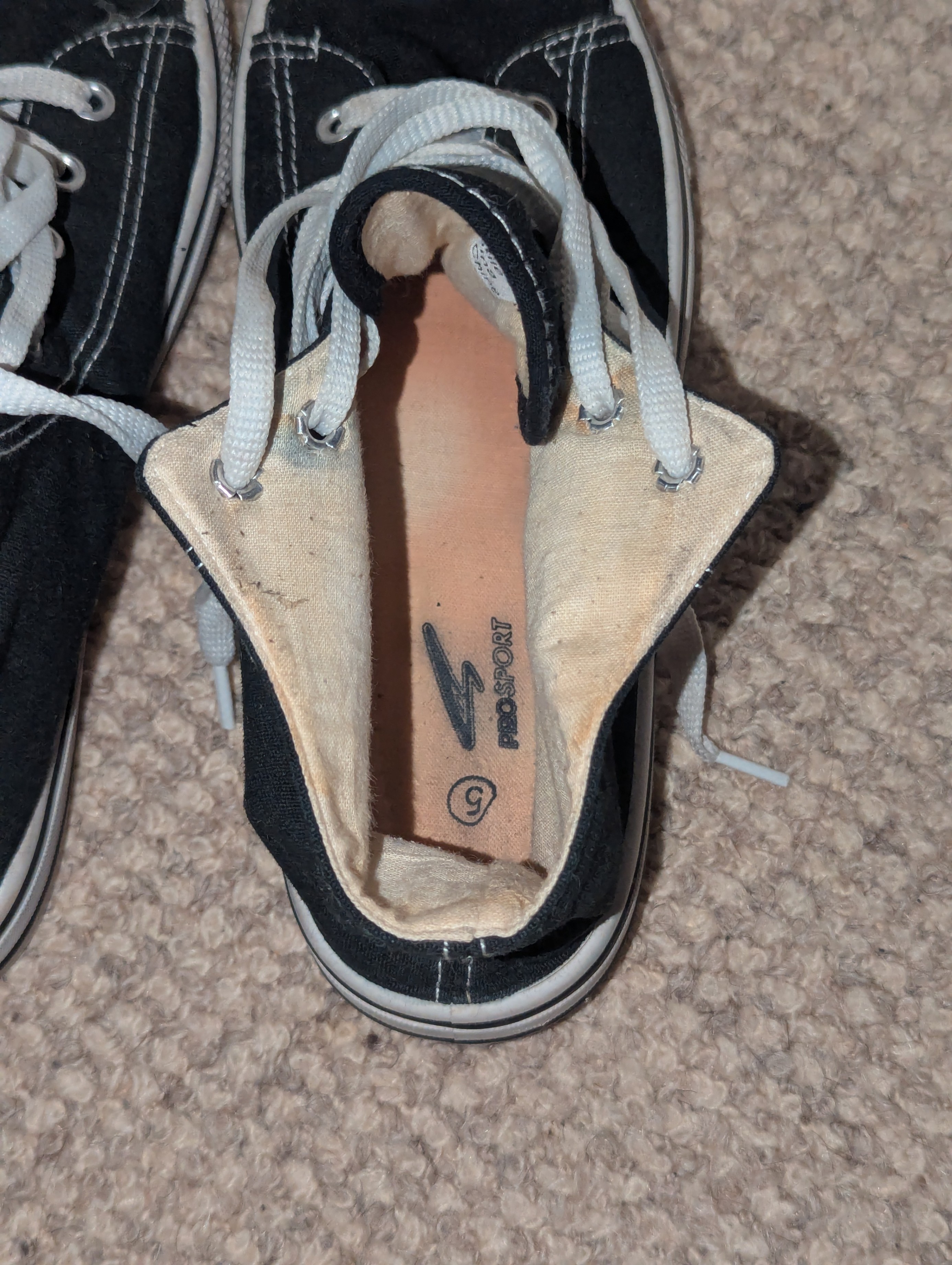 Pro Sport Black High Top Sneakers - photo 5