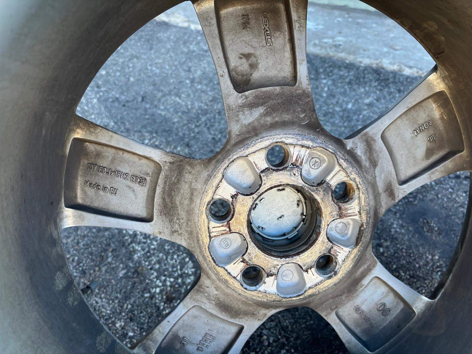 OEM 18"Lexus RX/Highlander(5x114)+235/65/R18 Michelin snows+TPMS - photo 4