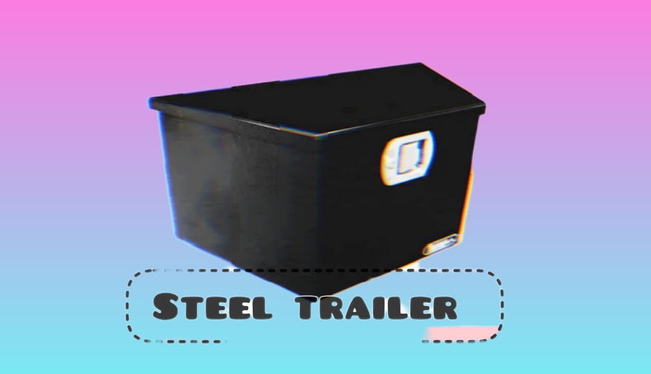 34-Inch Steel Trailer Tongue Box