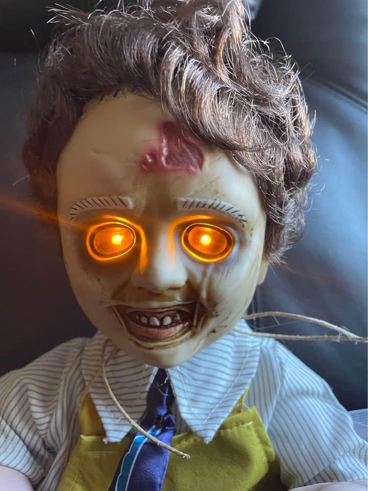 NEW - Animated Texas Chainsaw Massacre Plush Doll - Halloween - photo 2