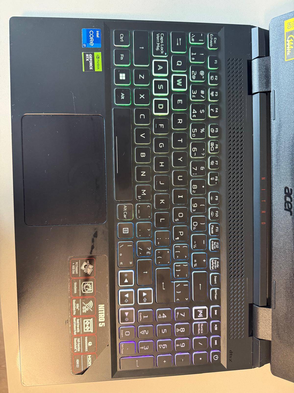 Acer Nitro 5 Gaming Laptop (Freshly Serviced)+Warranty till 2027