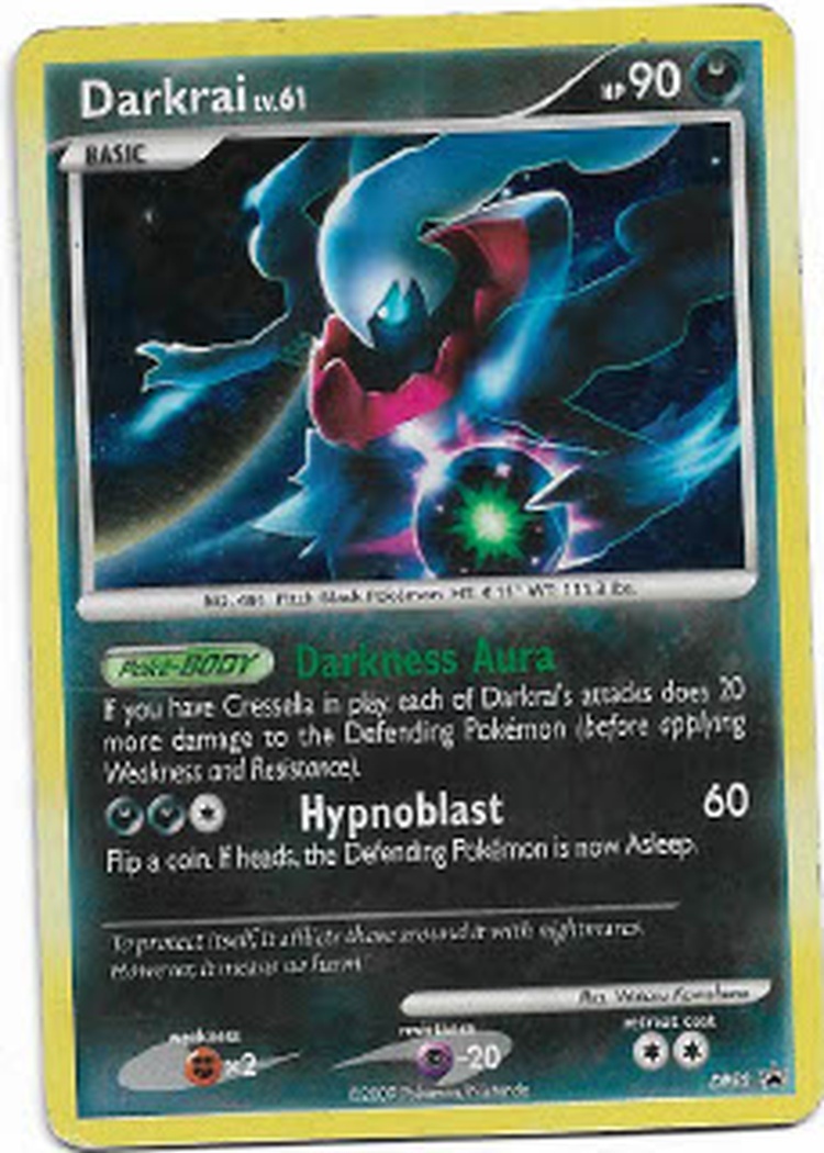 Pokemon Darkrai DP52 DP Promo Holo LP