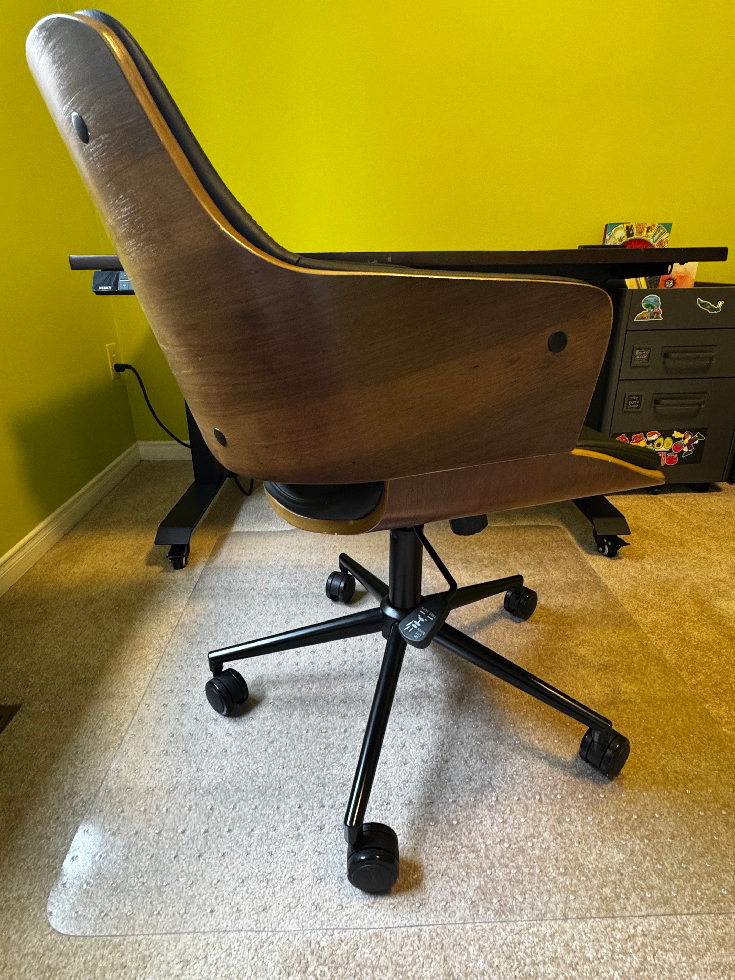 Structube Galt Mid-Century Modern Office Chair