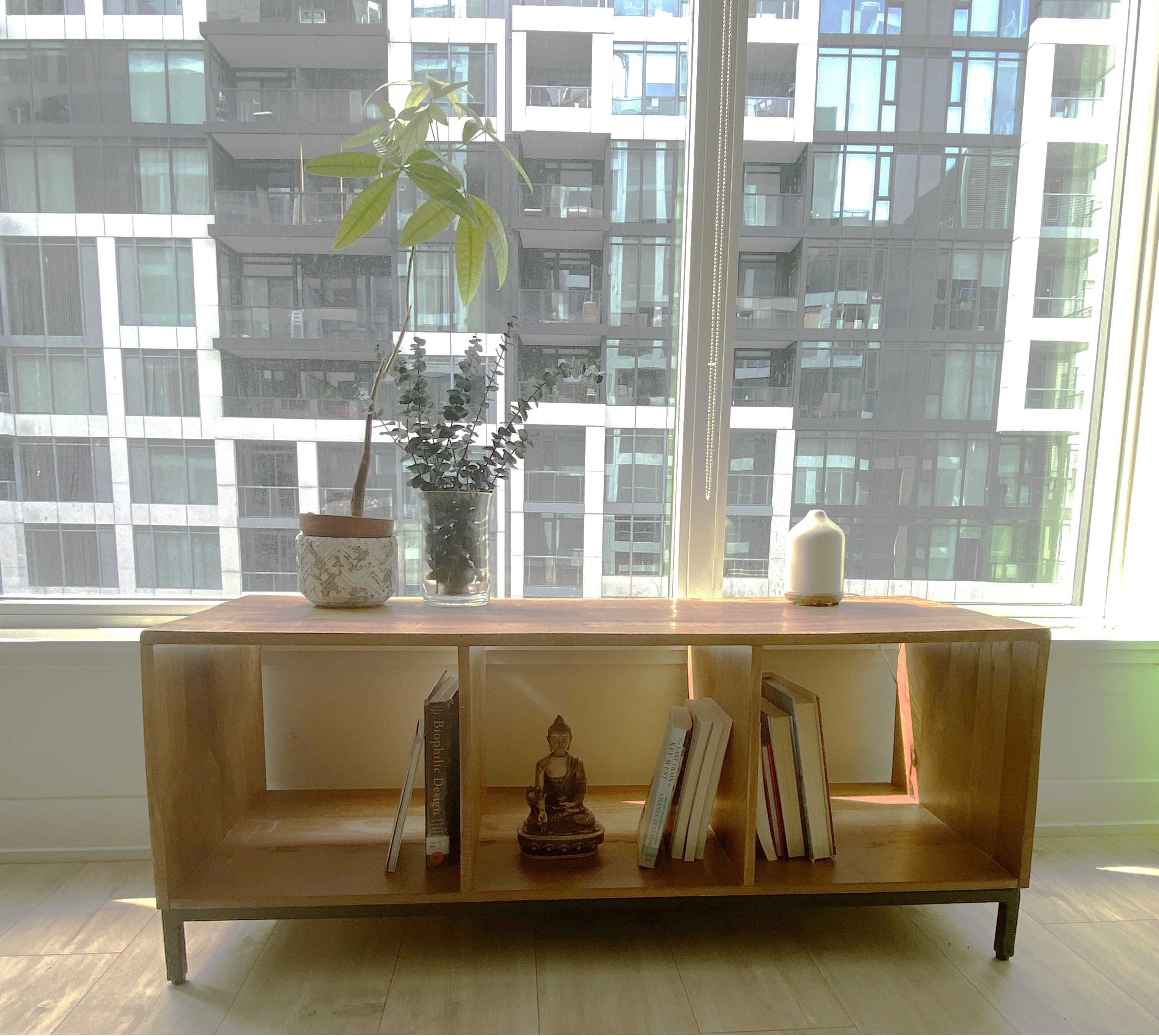 Small Solid Mango Wood Sideboard