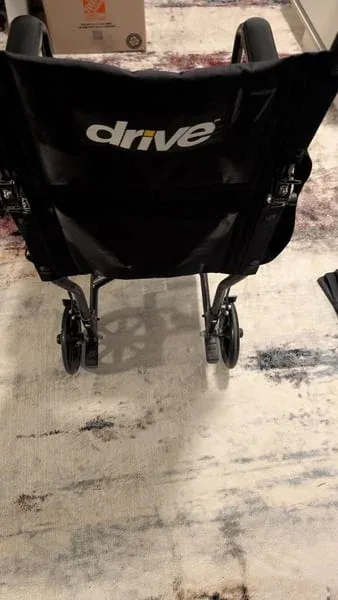 Drive Medical Transport Wheelchair - Black