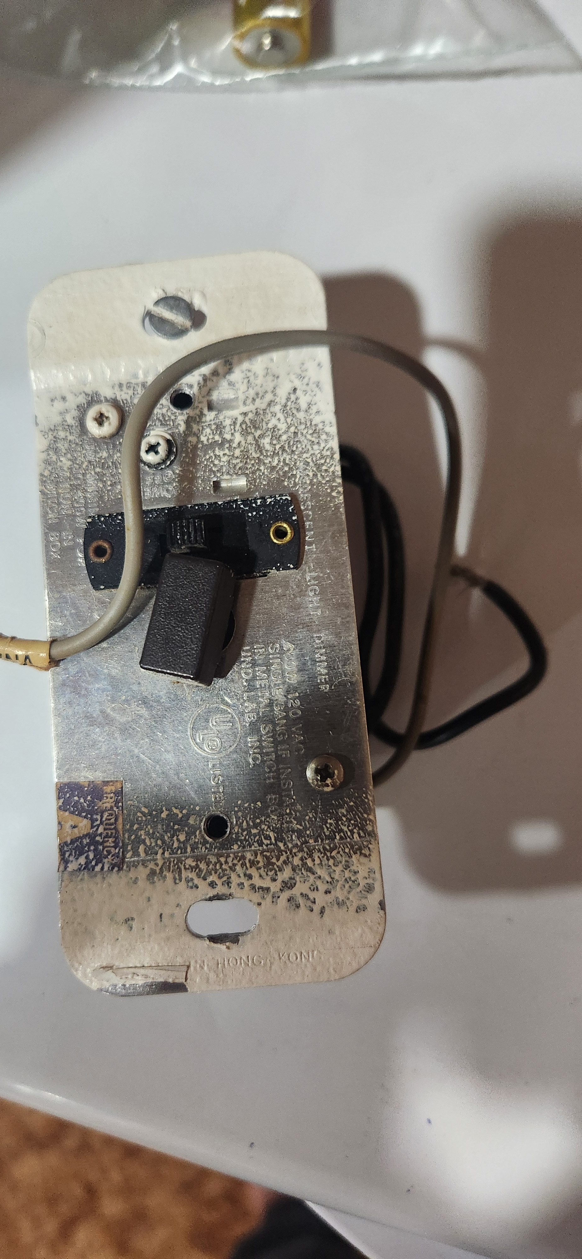 Mirabel Lighting Dimmer and Leviton light switches