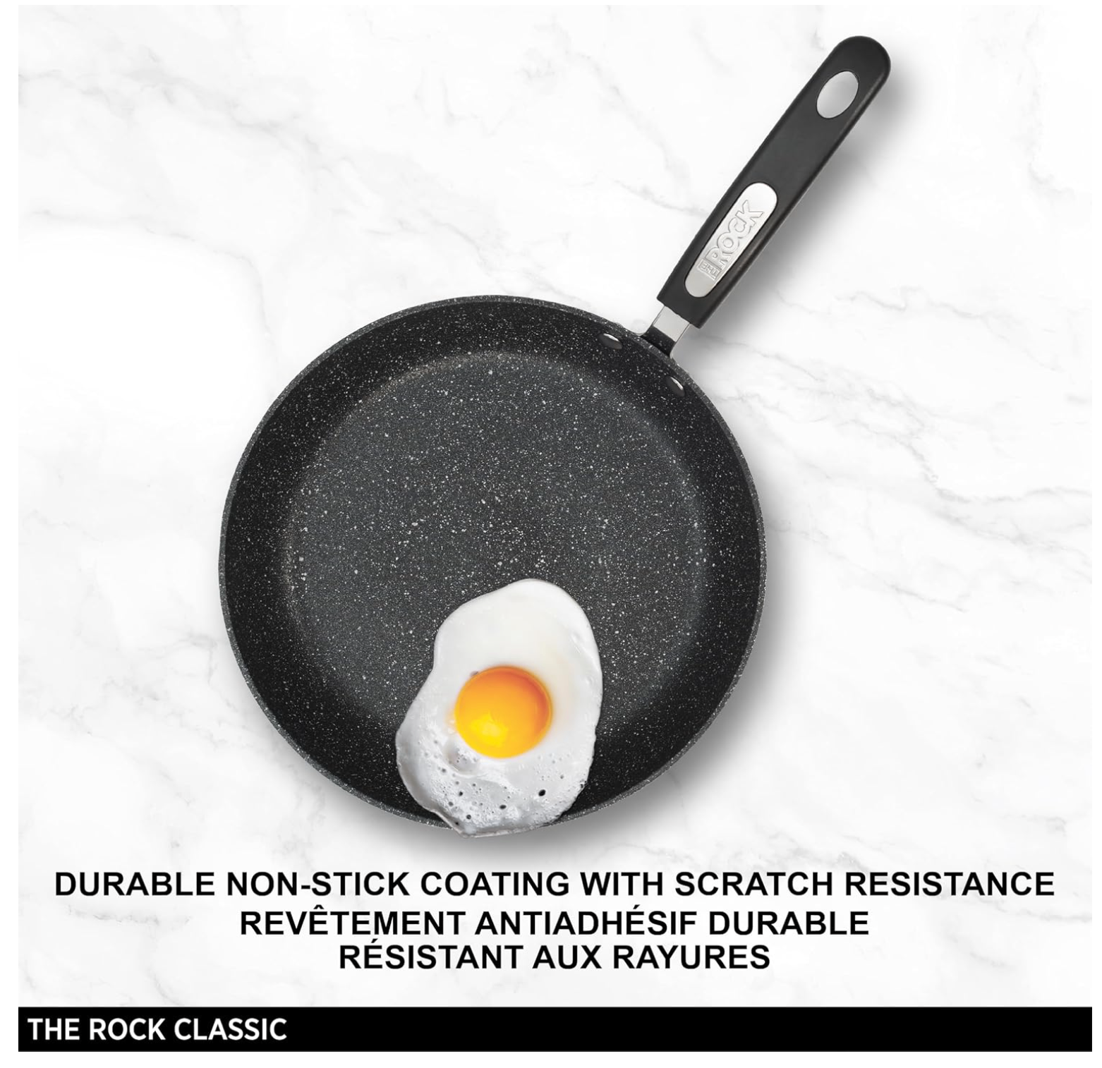Brand New Starfrit The Rock 8" (20 cm) Non-Stick Fry Pan - photo 5