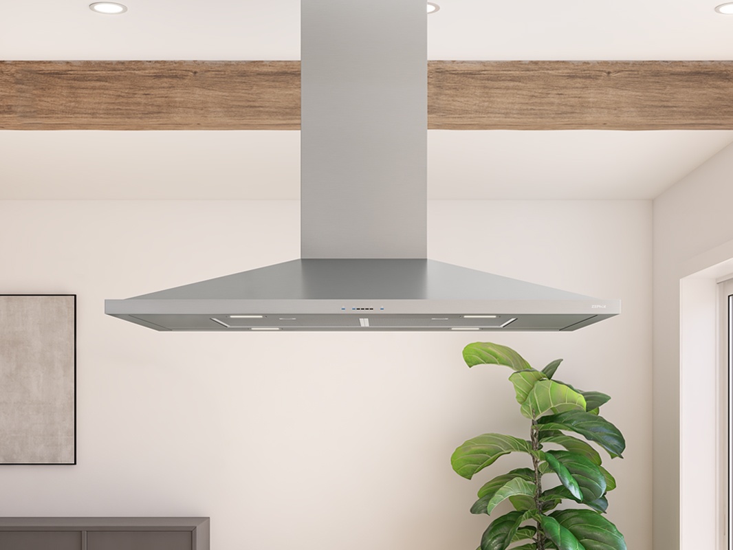 Brand New 36" Zephyr Anzio Island Range Hood – Stainless Steel - photo 5