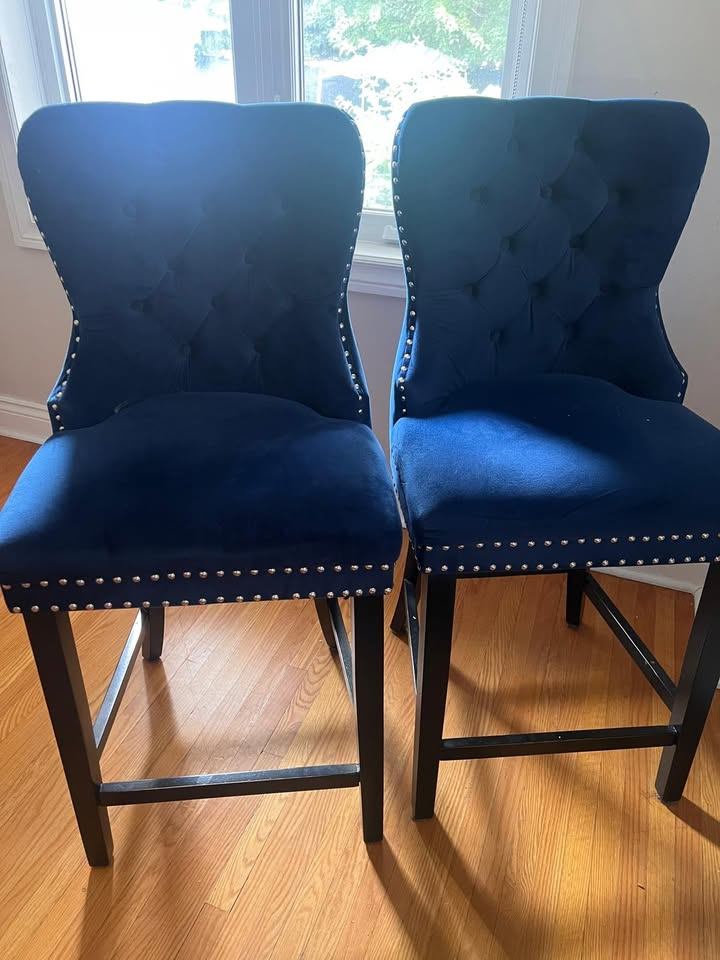 Baxton Studio Howell Fabric Counter Stools - photo 2
