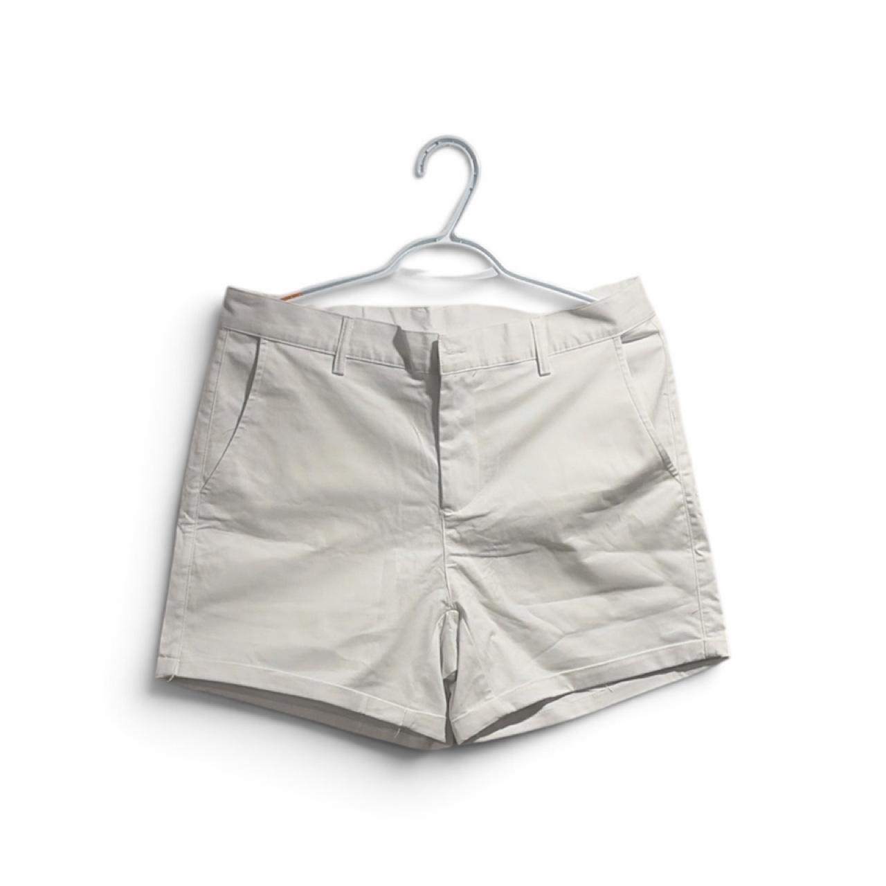 Cream Linen Shorts Relaxed Fit – Size L – Brand New - photo 3