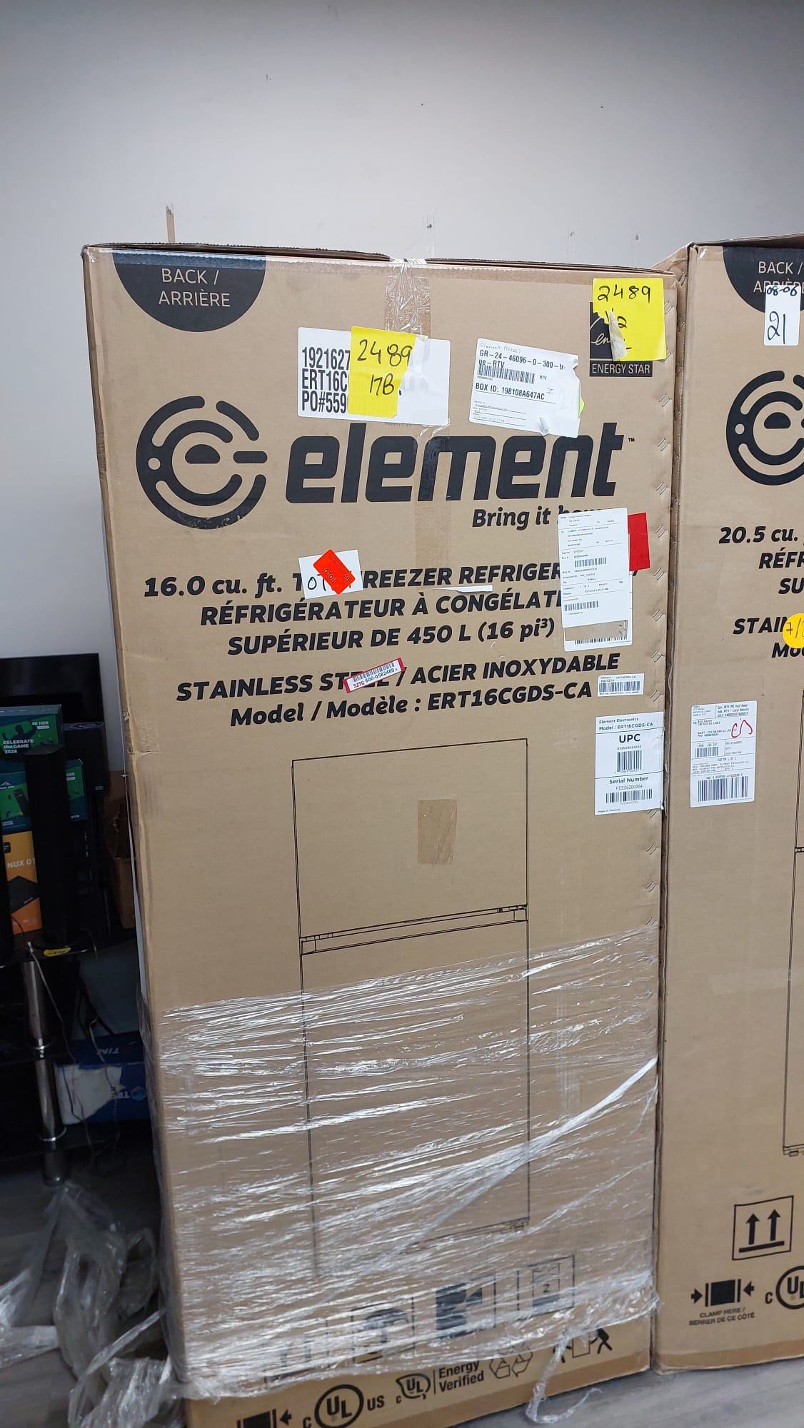 Element 16.0 cu. ft. Top Freezer Refrigerator