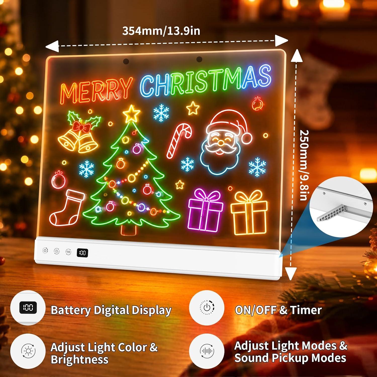 LED Drawing Board for Kids, Rechargeable - photo 4