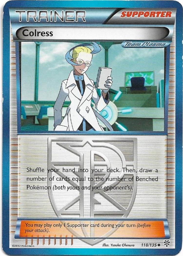 Pokemon Colress 118/135 Plasma Storm LP