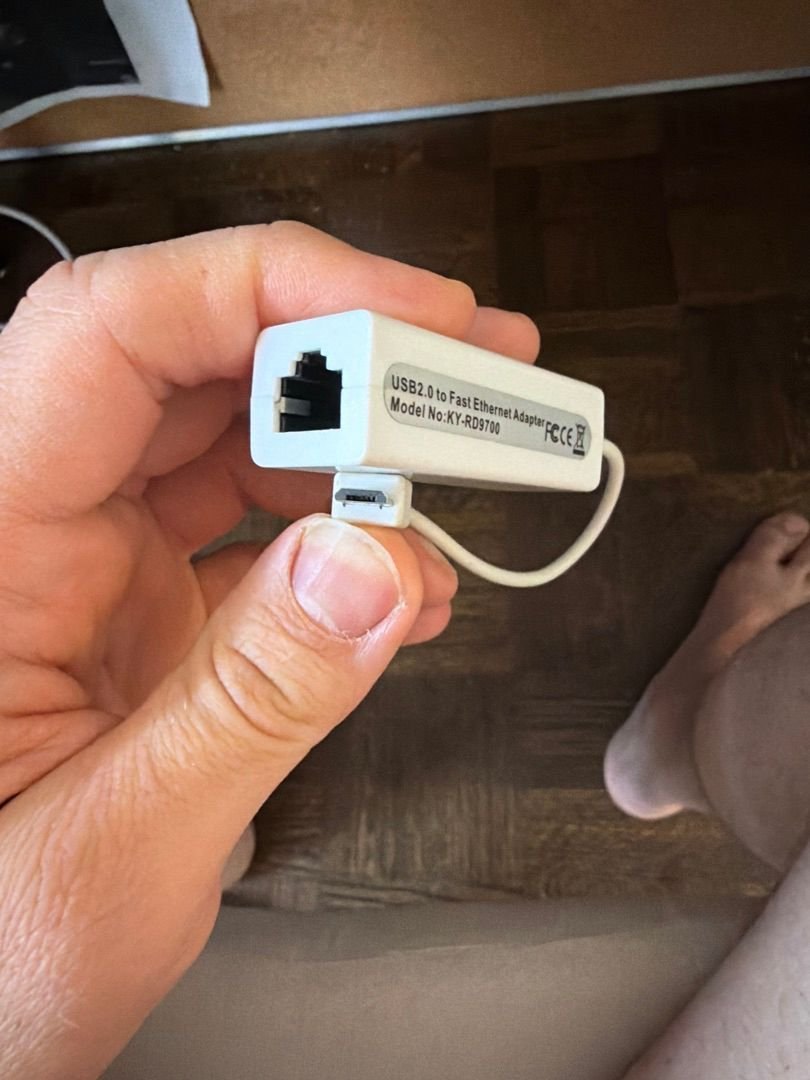 Micro-USB to Ethernet Adapter (KY-RD9700) – Tablet / OTG