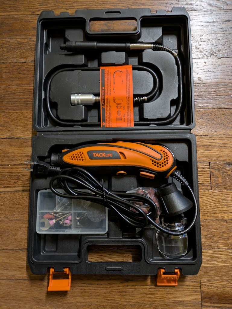 NEW TACKLIFE Rotary Tool Kit  RTD35ACL