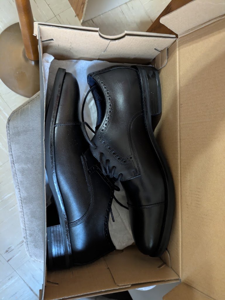 BRAND NEW Cole Haan Mens Grand+ Cap Toe Oxford Dress Shoes Sz 9 - photo 3