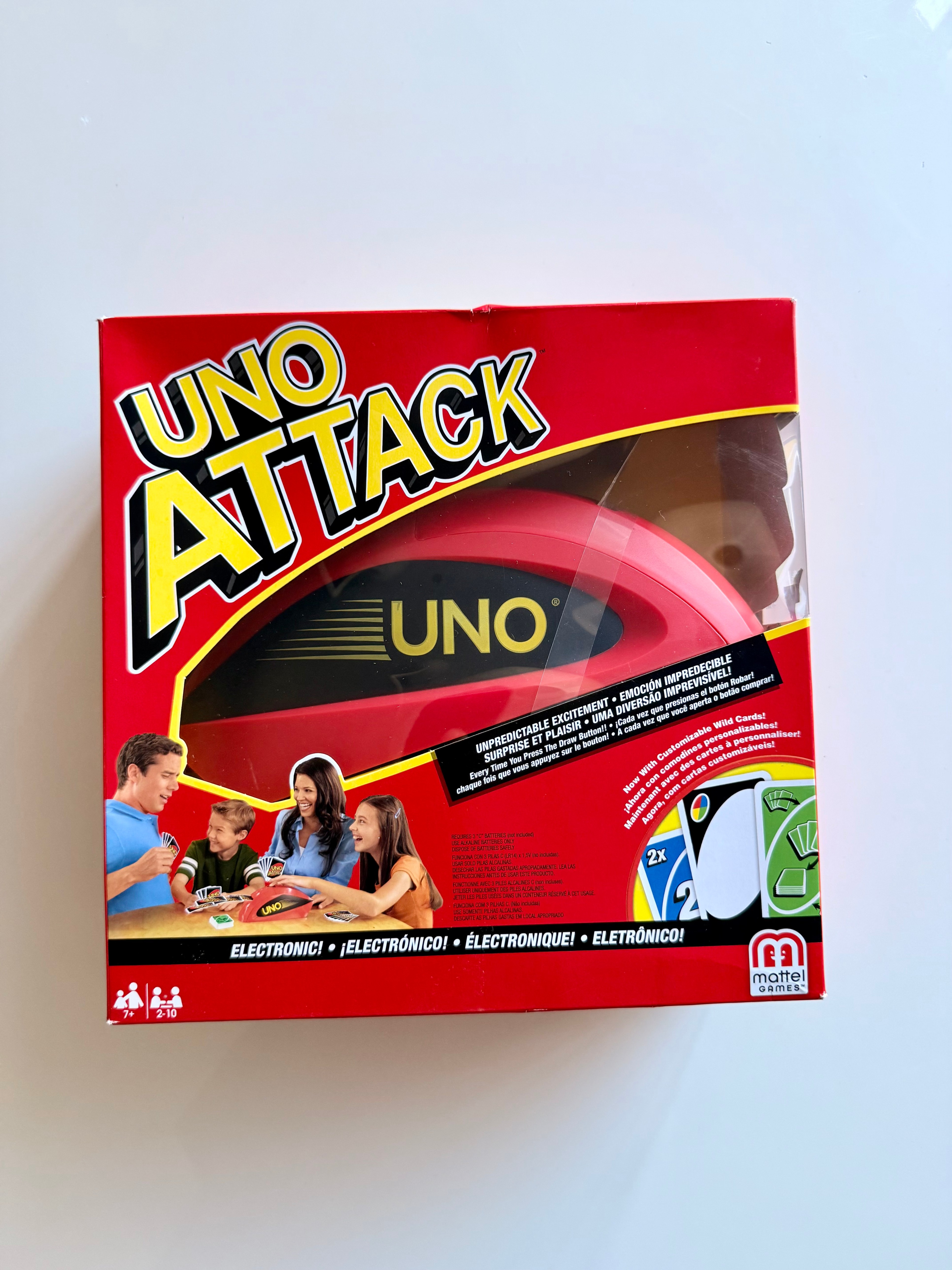 BNIB UNO Attack Electronic Card Game (Mattel)