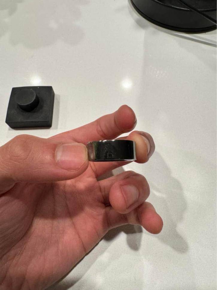 Ultrahuman Ring Air Aster Black size 7 - photo 3
