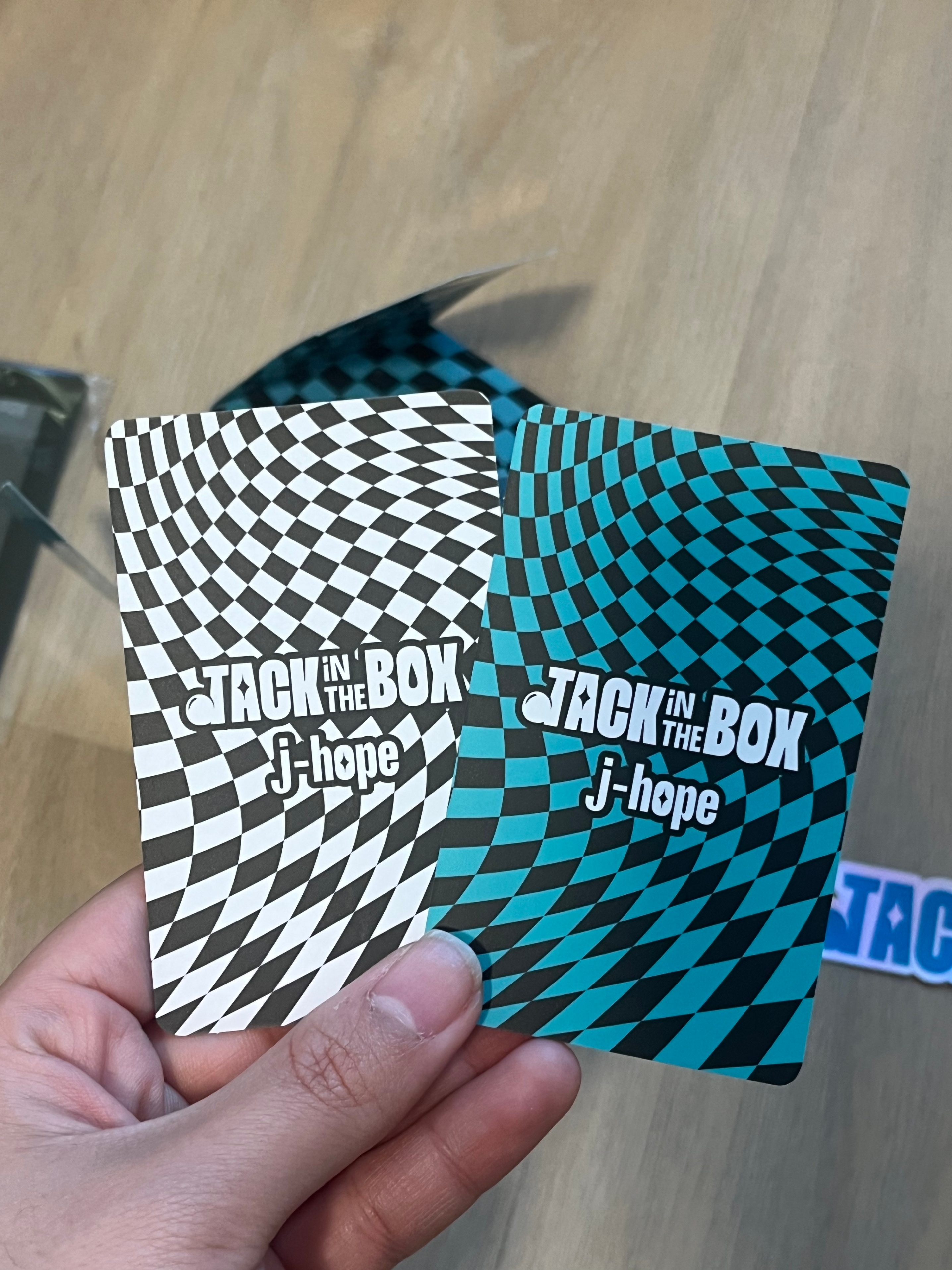 J-hope Jack In The Box Blue Weverse Album + Hope Pot Extras - photo 5