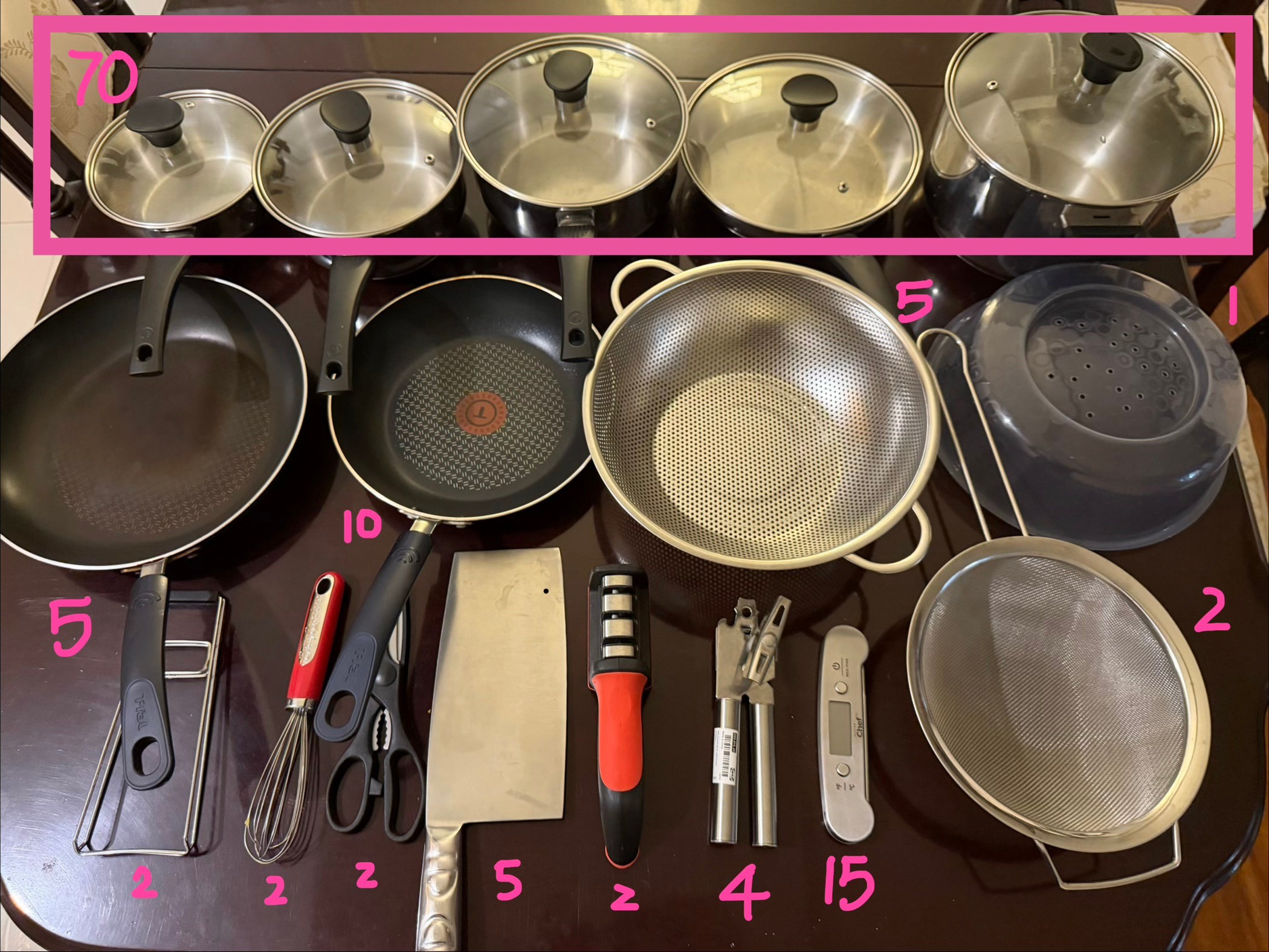T-fal 24 cm Non-Stick Frying Pan - photo 3