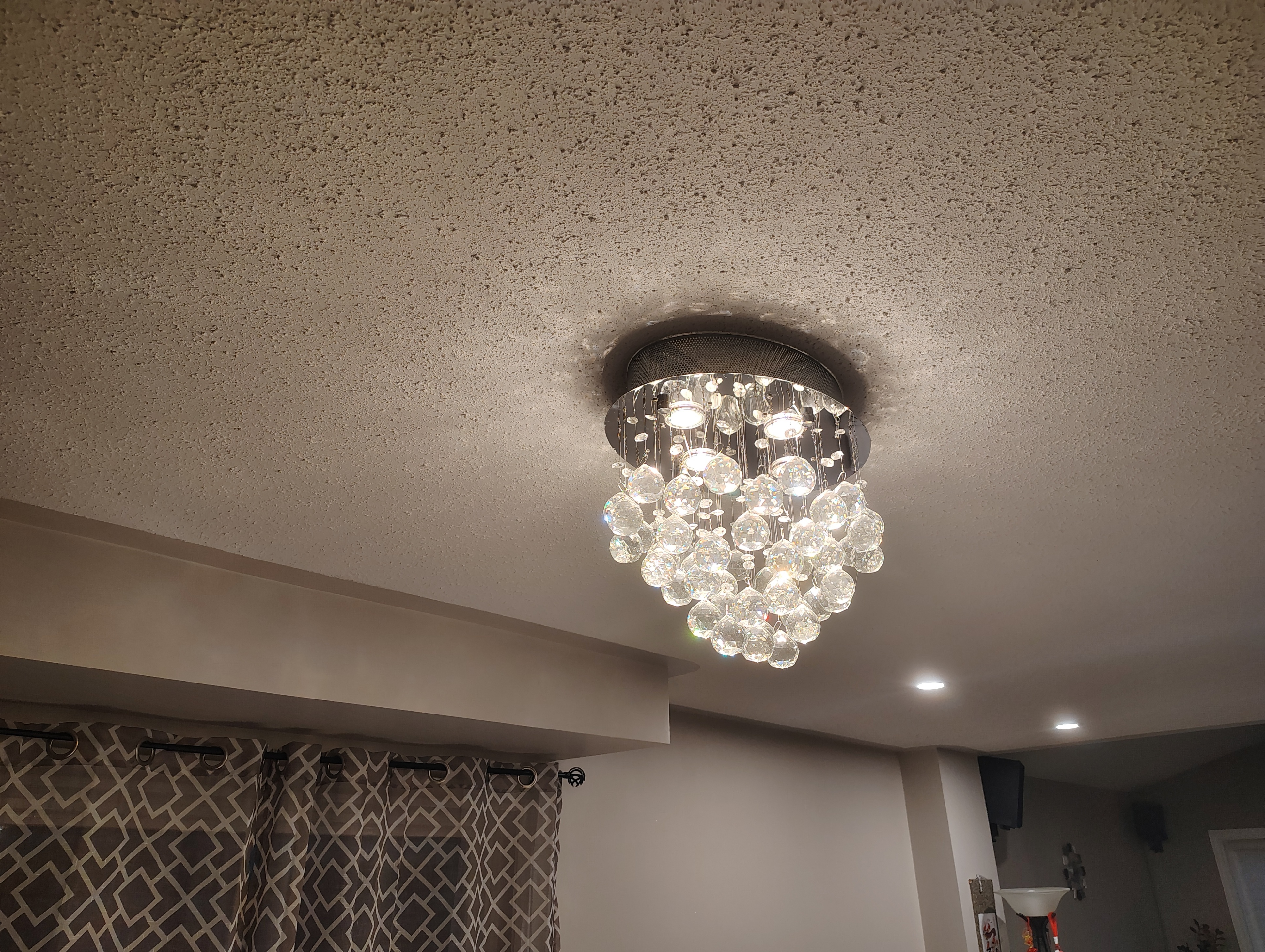 MINT Oval Crystal Flushmount 16" x 12" with Bulbs - photo 4
