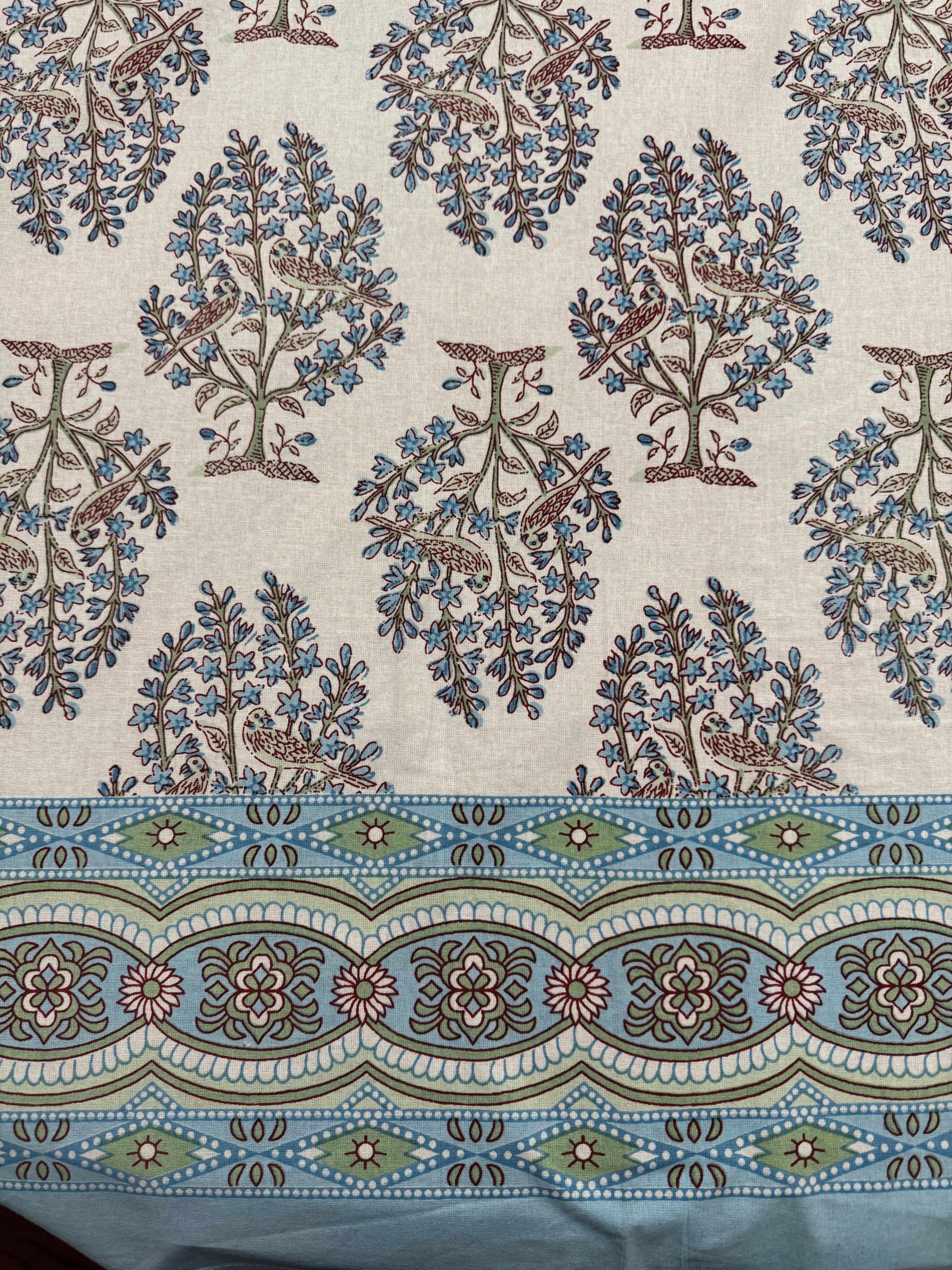 Brand New • Floral Print Cotton Tablecloth • Steal Deal - photo 3