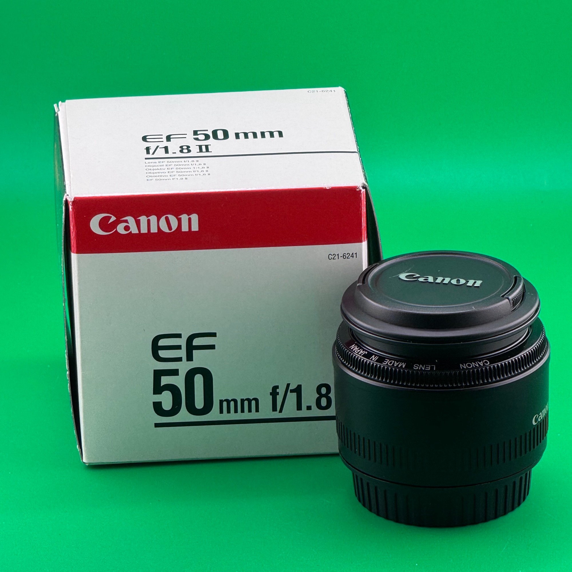 Canon EF 50mm f/1.8 II - EF-mount - Yes - Like New