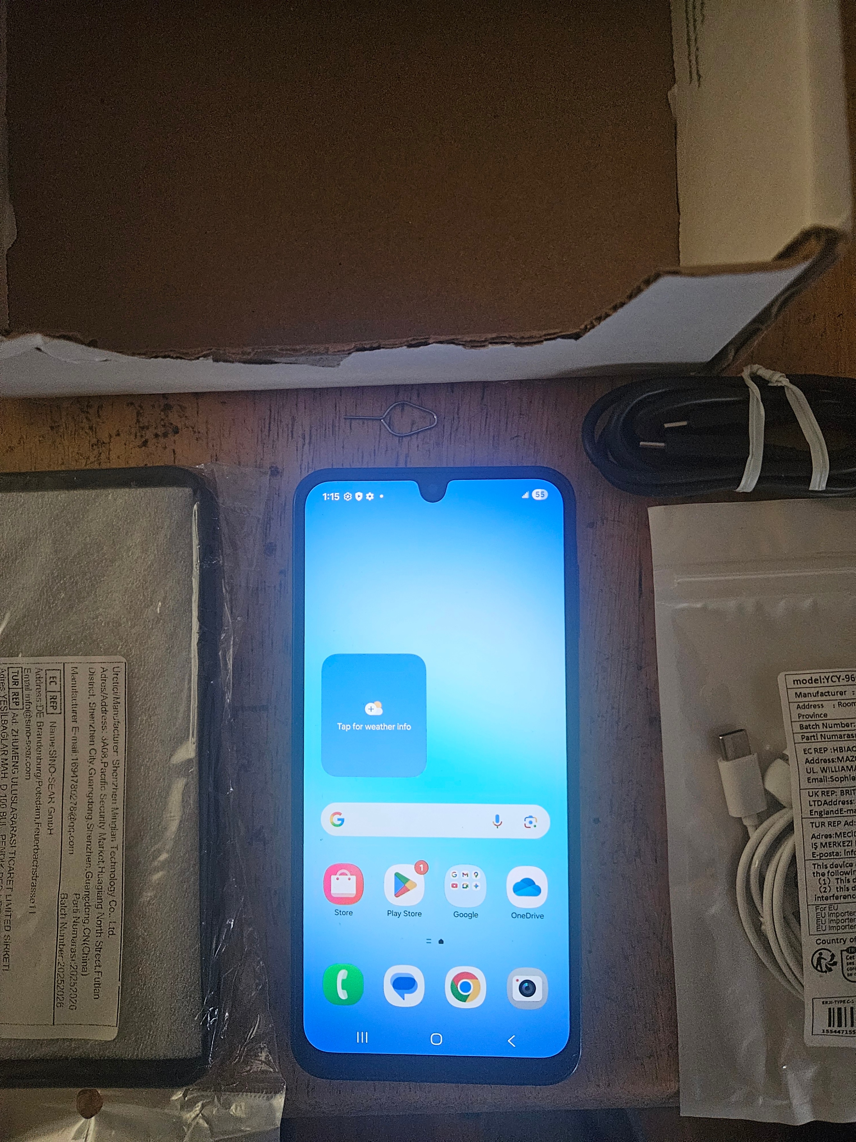 NEW UNLOCK SAMSUNG A17 5G-ANDROID16-4 GIG RAM-2 SIM-PLZ READ AD