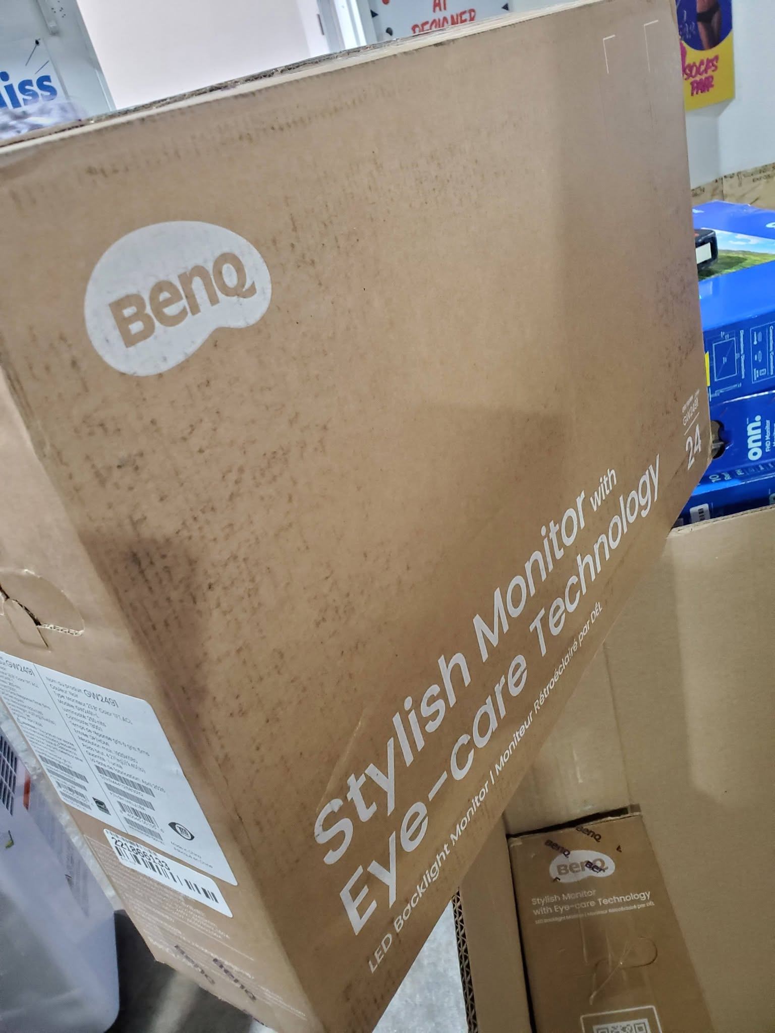 BenQ GW2491 – 23.8" 1080p FHD 100Hz IPS Eye‑Care Monitor