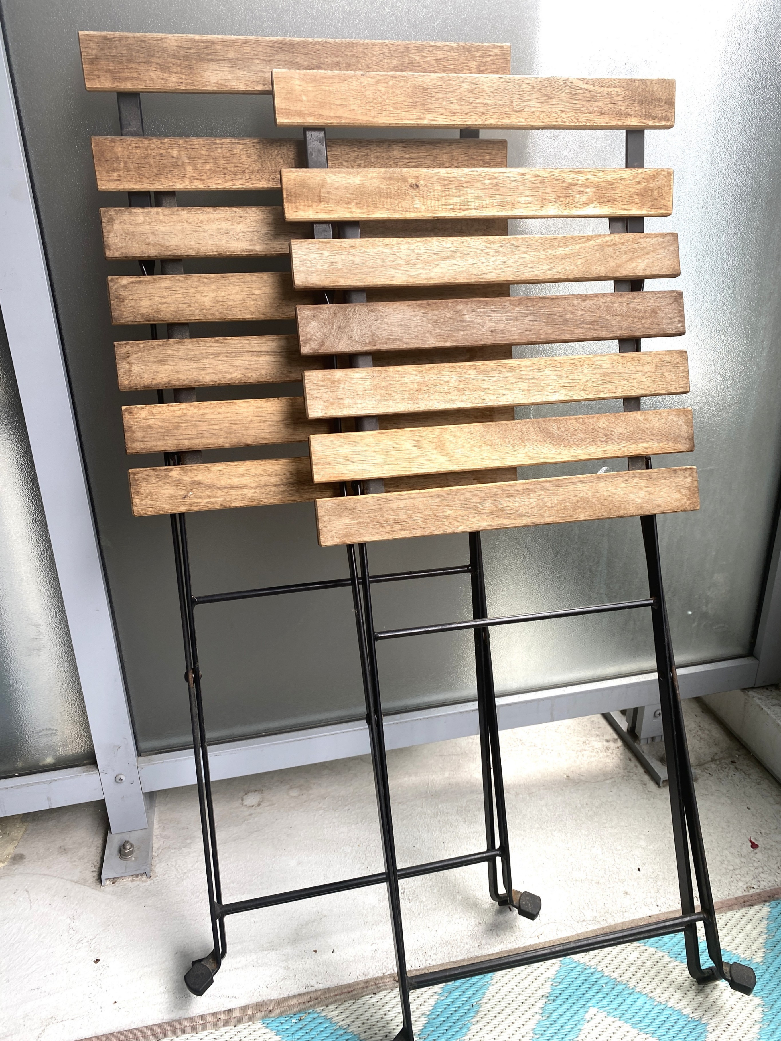 Foldable Outdoor Table and 2 Chairs - photo 3