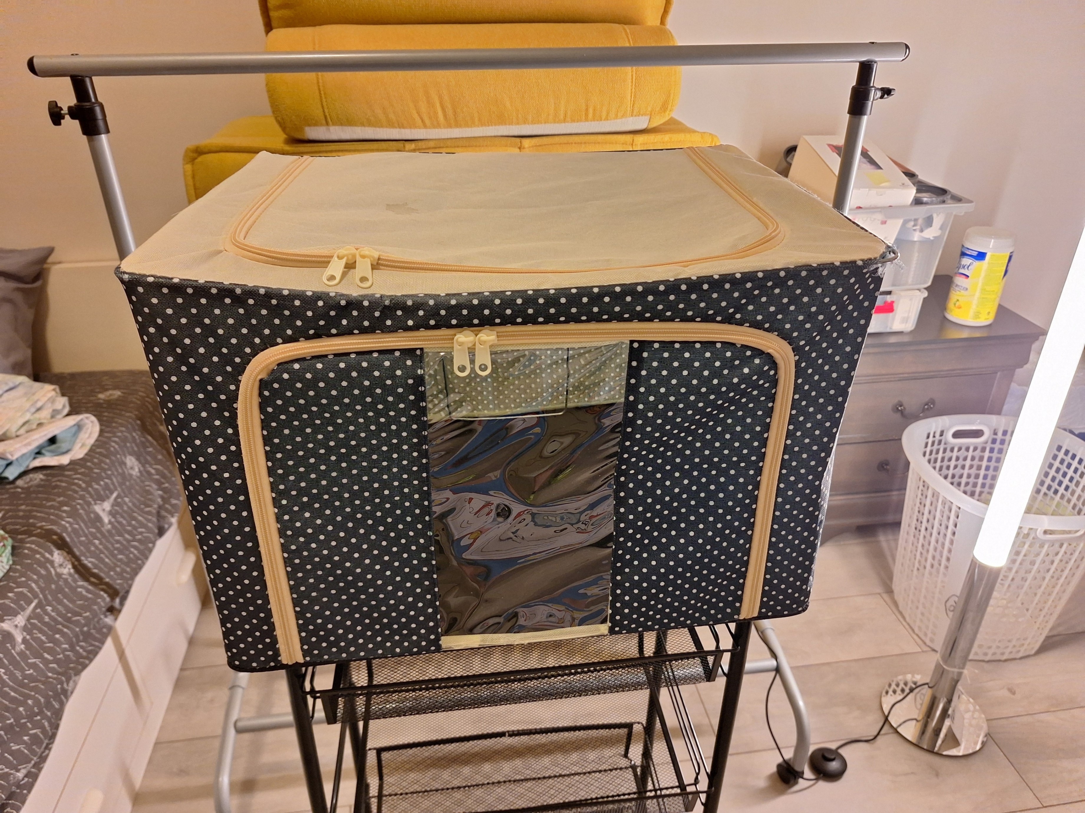 Foldable Steele Frame Storage Box - photo 3