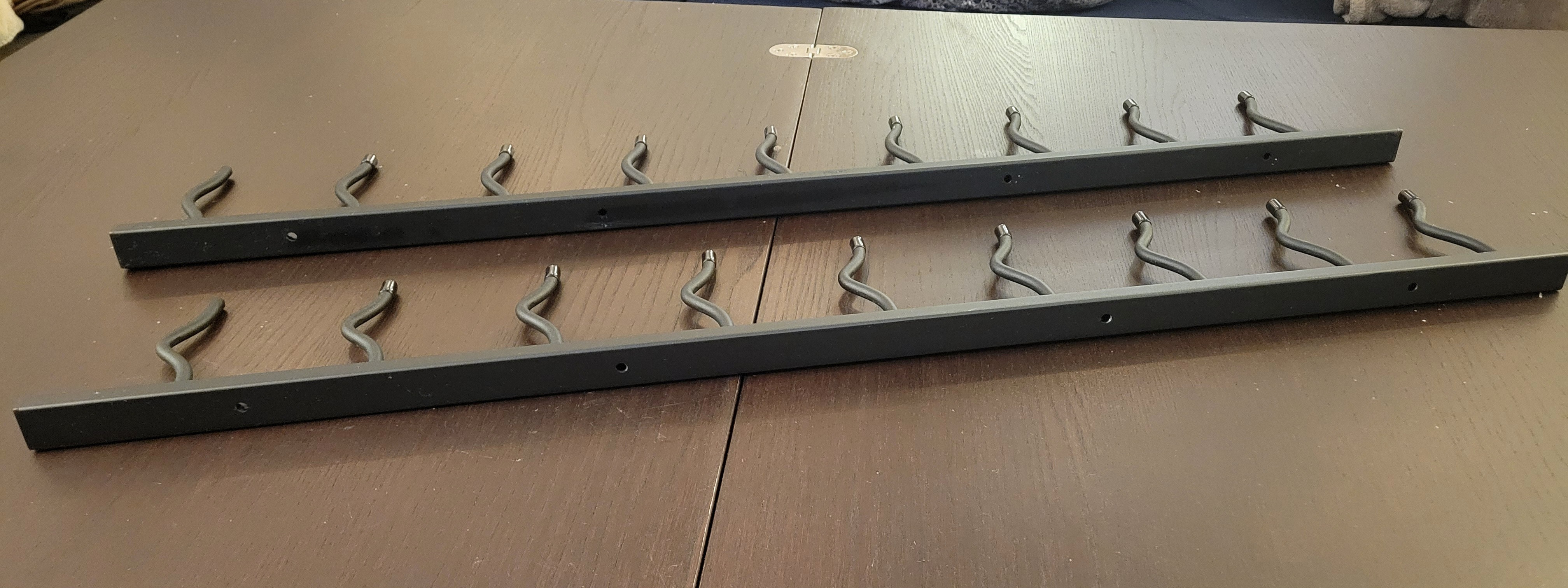Wall-mounted metal wine rack - photo 3