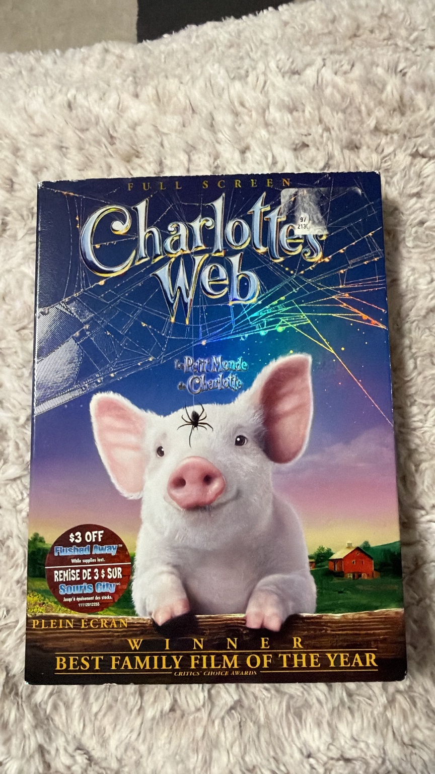 Charlotte’s Web DVD (2006) – BRAND NEW FACTORY SEALED