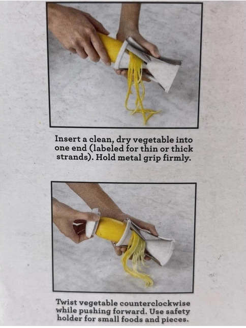 Brand New Handheld Veggie Spiralizer - photo 3