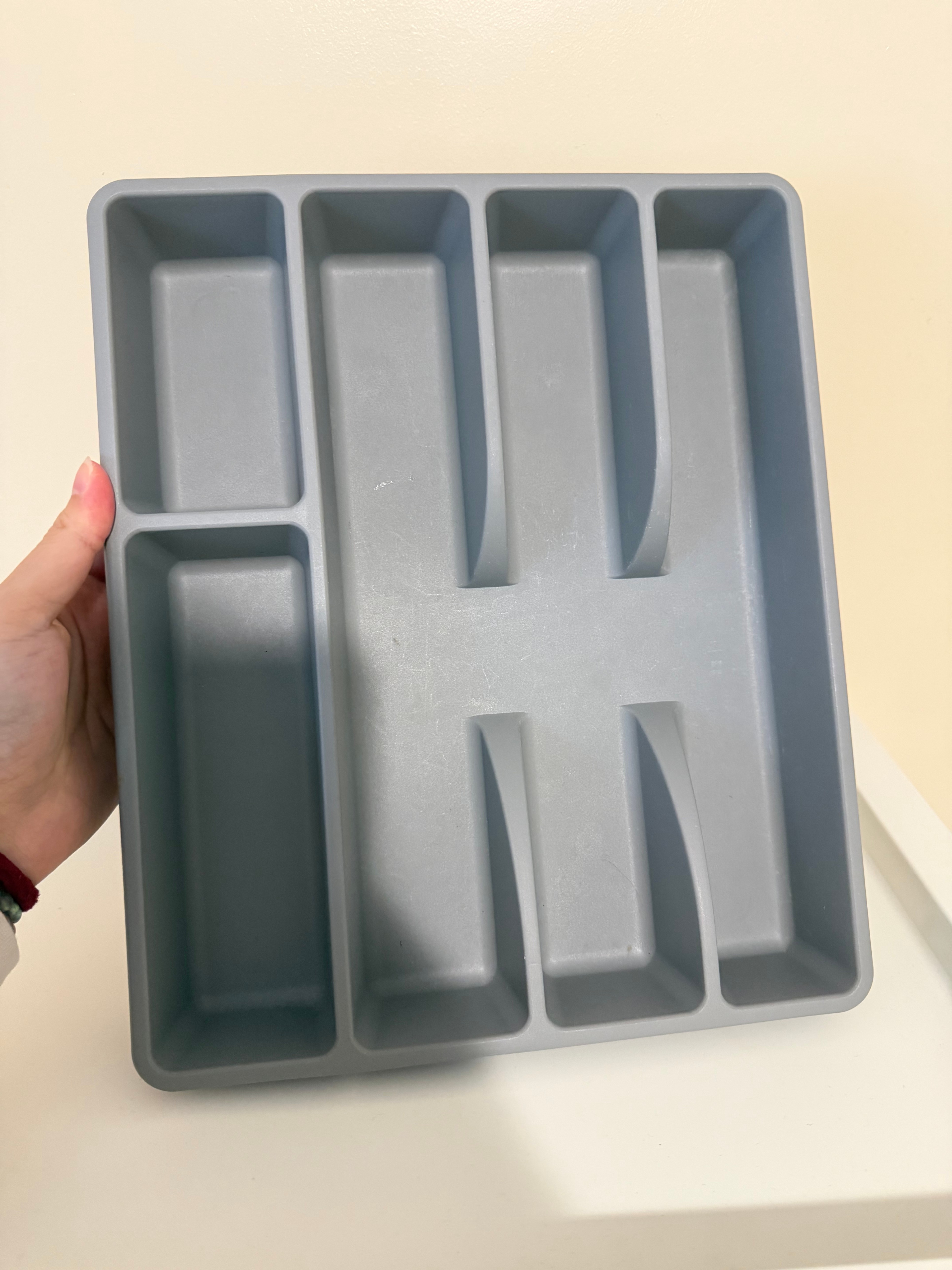 IKEA SMÄCKER Cutlery Tray – Grey
