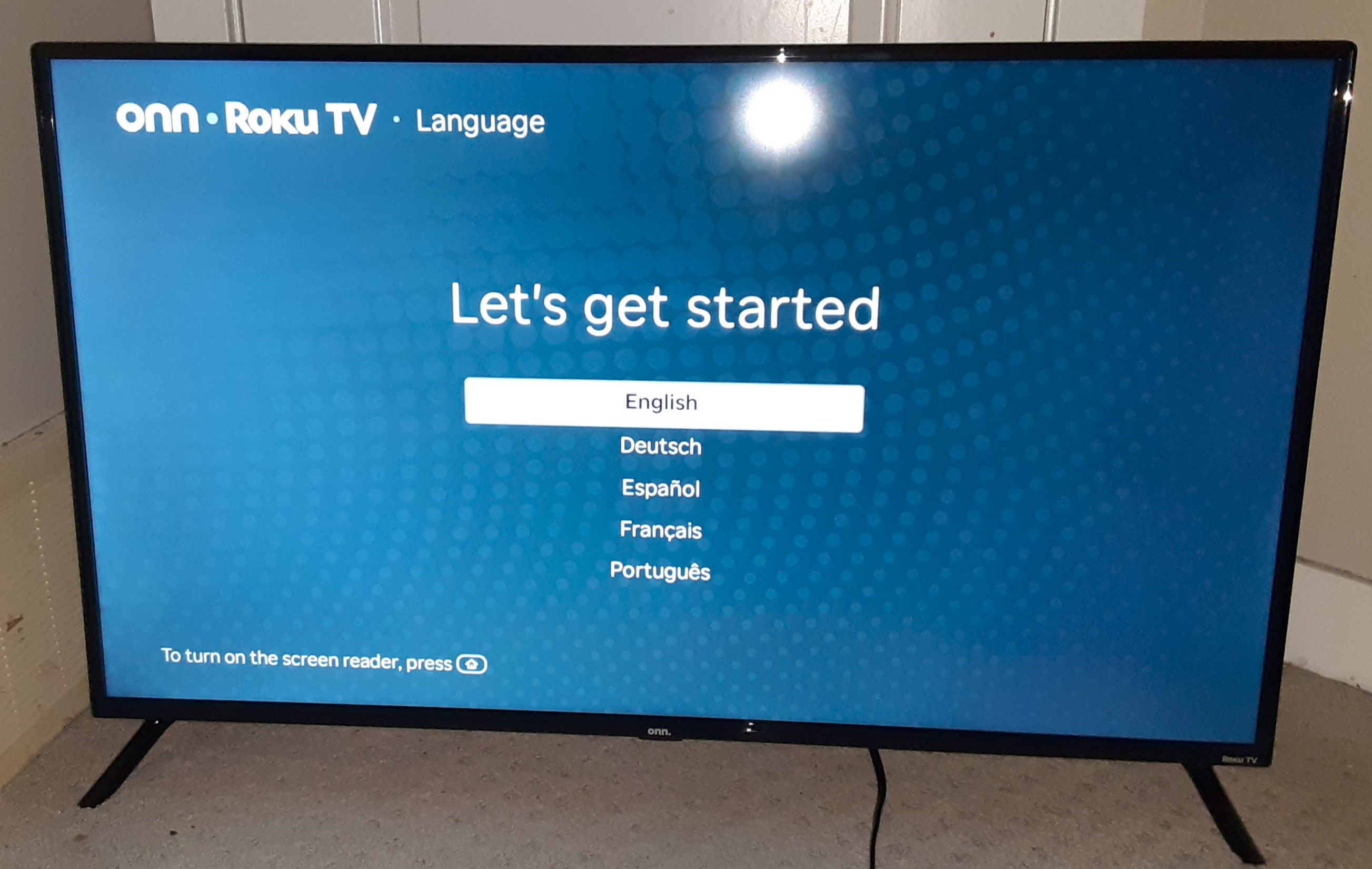 onn. 40" 1080p LED Roku TV