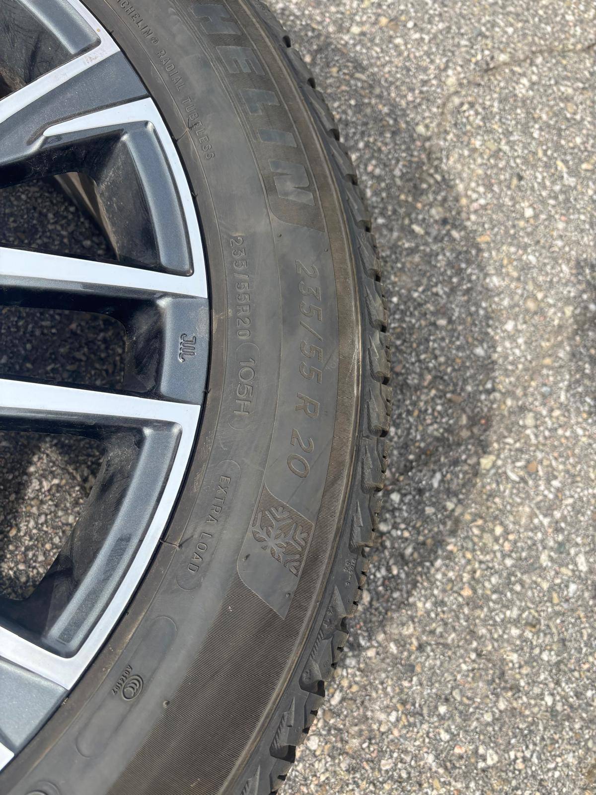OEM 20”Lexus RX(5x114)+235/55/R20 Michelin snows+TPMS - photo 5