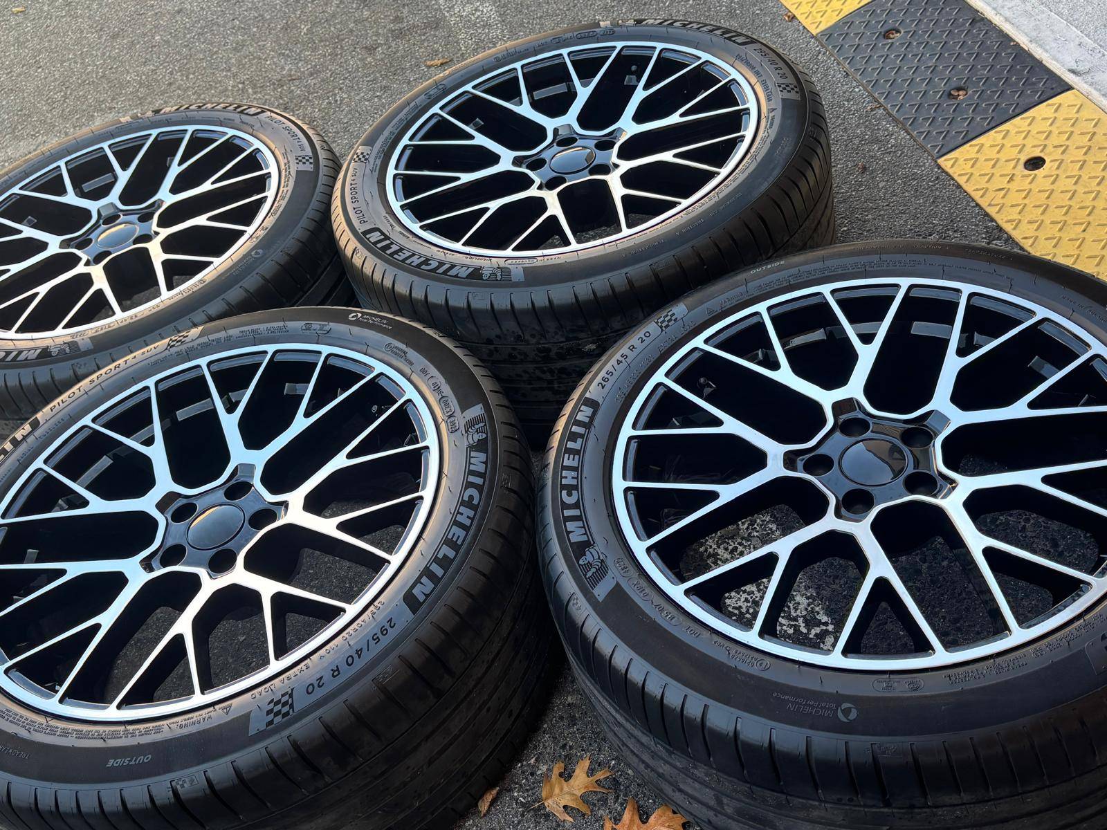 NEW 20"OPTI RP1(5x112)+used Michelin-Macan/GLC/X3/X4/Q5/ML/RL