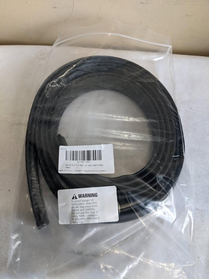 Trim seal Vertical Bulb Lock Seal 0.87" Bulb  (5 Feet)