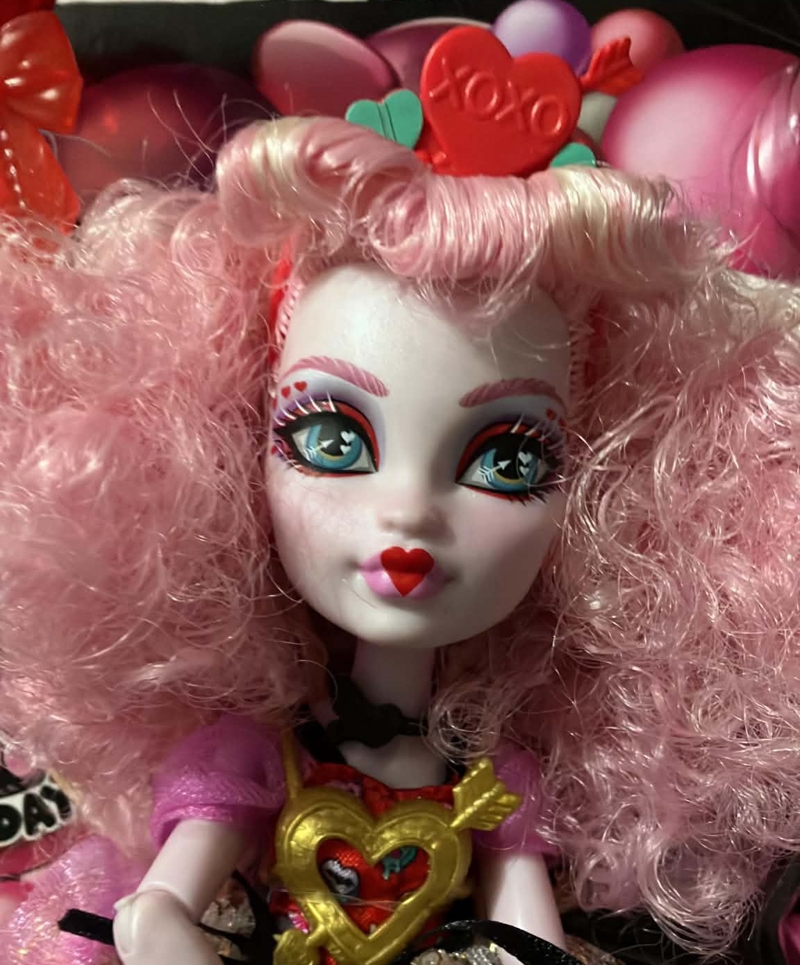 Monster High Scary Sweet Birthday Cupid Asteria Doll - photo 2