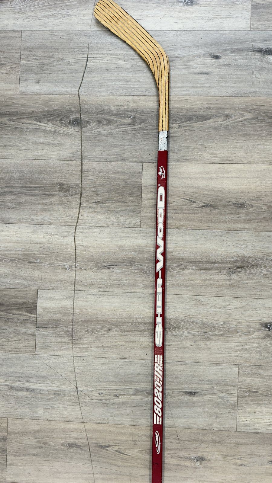 Wood Hockey Stick – Sher-Wood 8020 IR, Made in Canada - photo 4